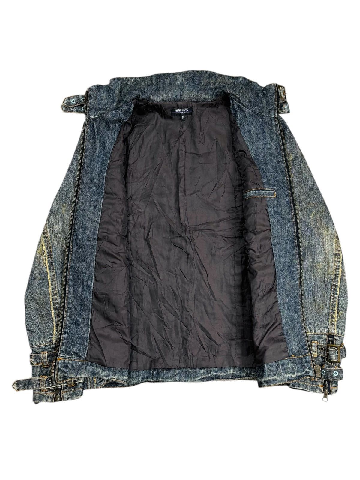 Ekam 2000s In The Attic - Bondage Rider Denim Jacket Size US M / EU 48-50 / 2 - 3 Thumbnail
