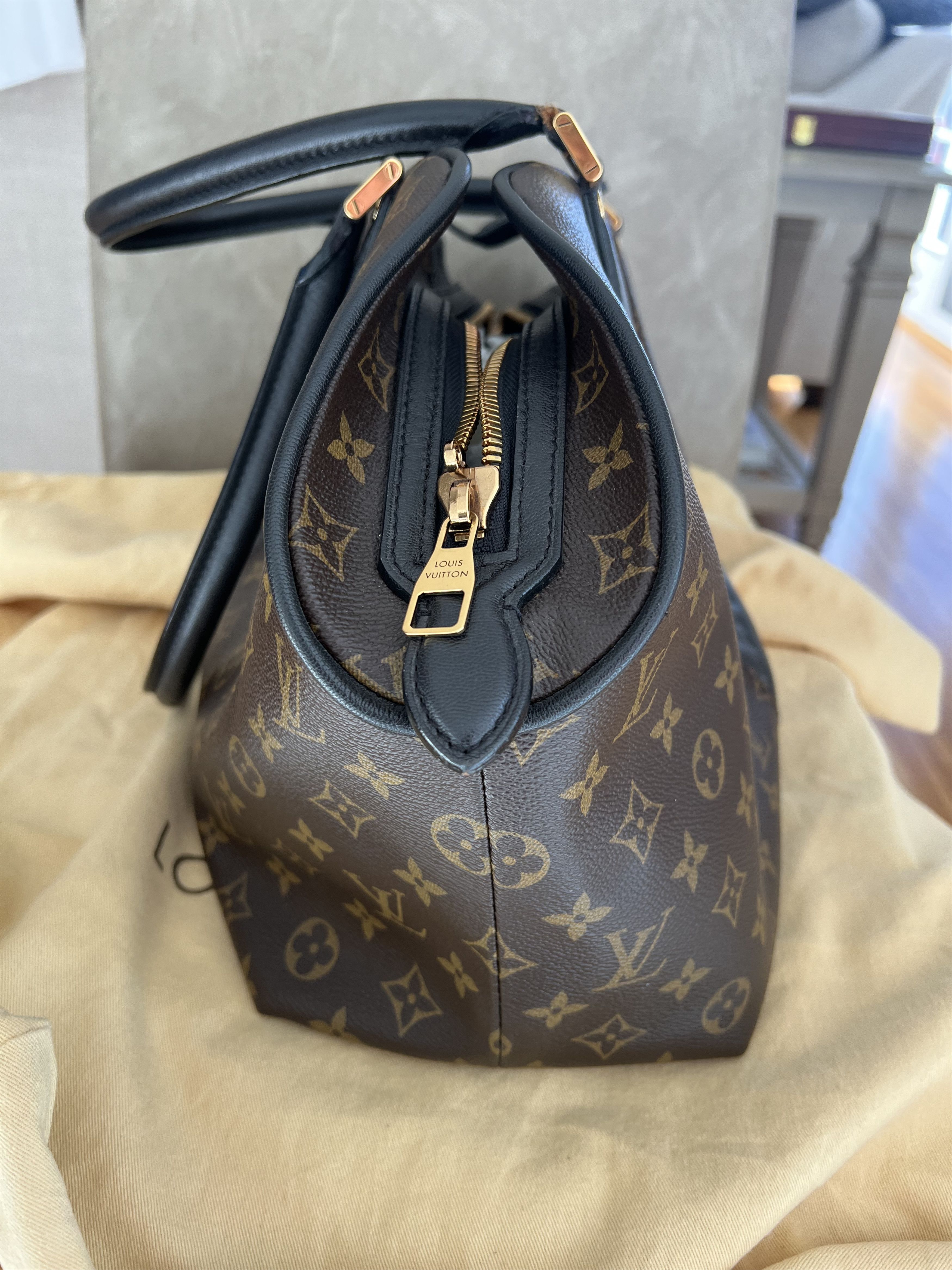 Louis Vuitton Louis Vuitton Marine Monogram Canvas & Leather Bag Size ONE SIZE - 8 Thumbnail