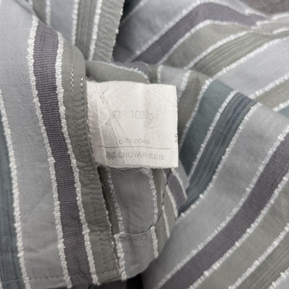 Balmain Pierre Balmain Open Collar Relaxed Fit Multicolor Striped Size US L / EU 52-54 / 3 - 11 Thumbnail