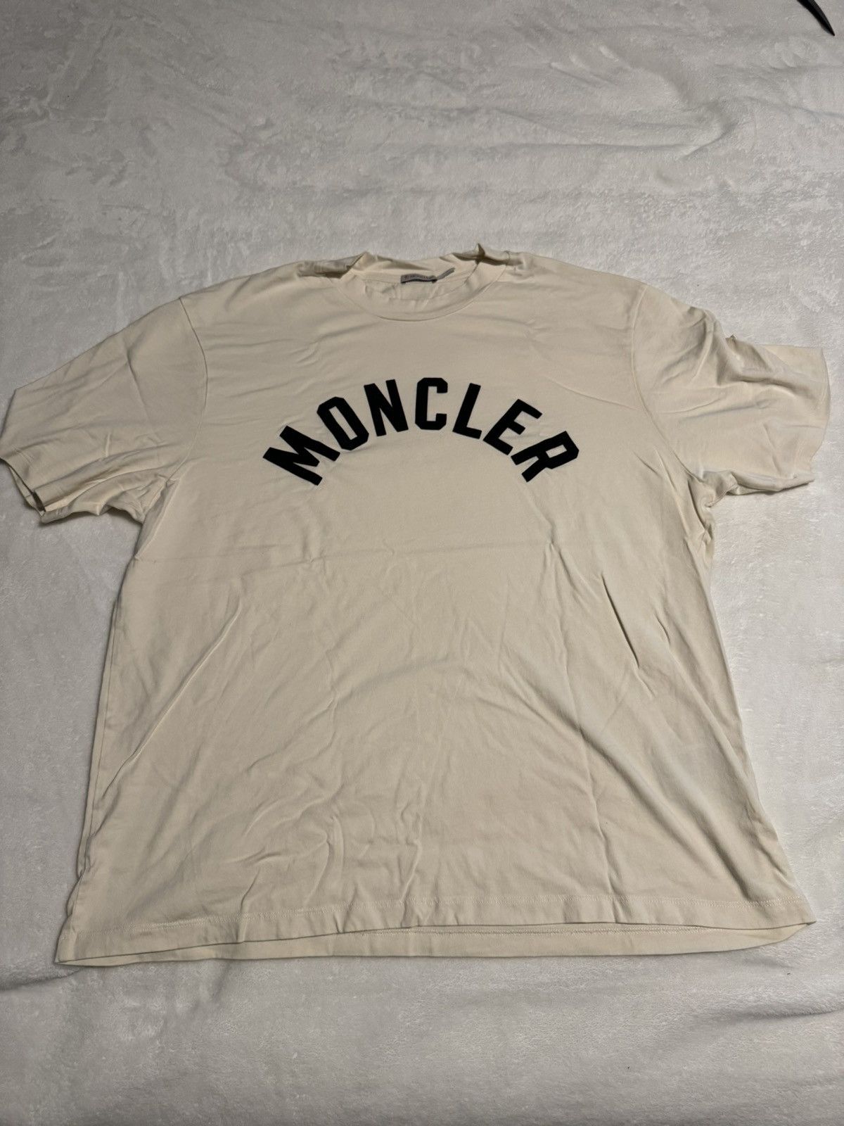 image of Moncler Print T Shirt, Men's (Size XL)