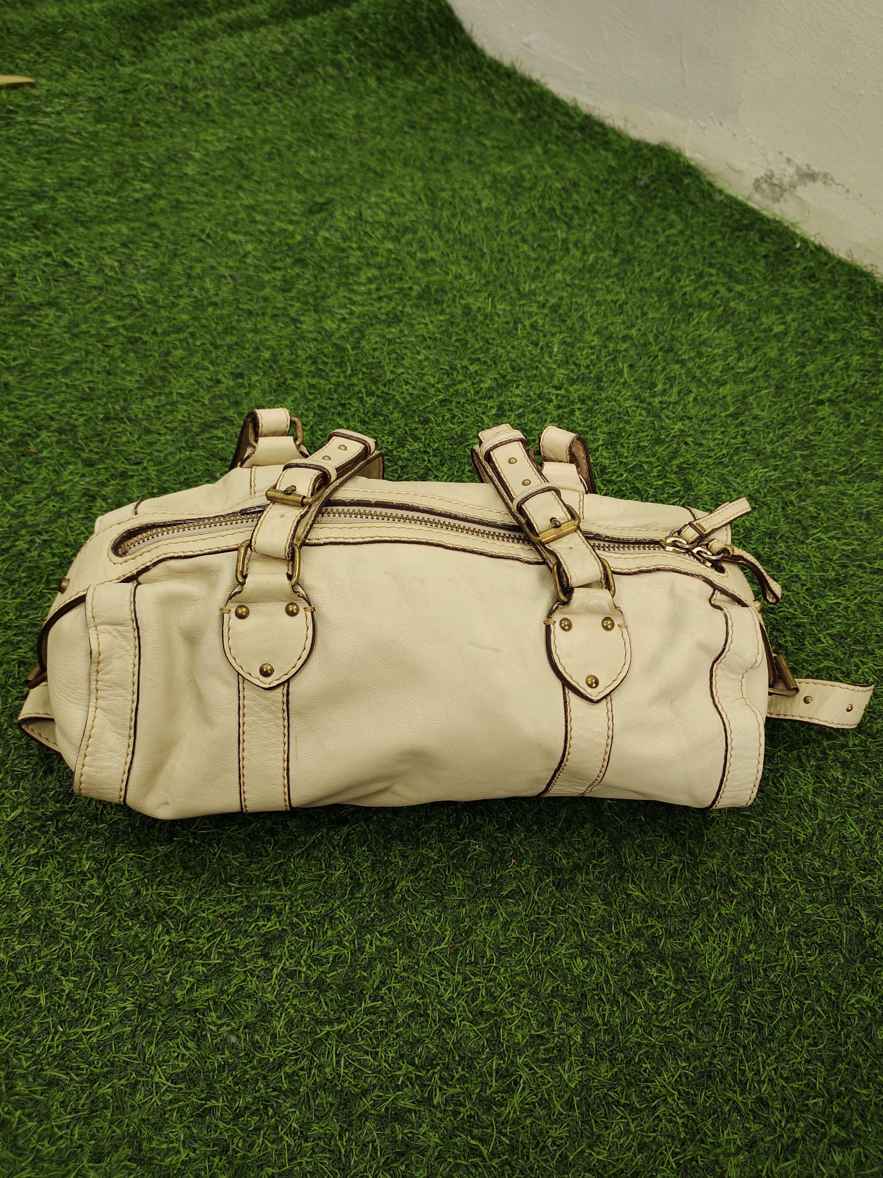 Hysteric Glamour Vintage Ships Japan Bondage Patina Leather Tote Bag Size ONE SIZE - 4 Thumbnail