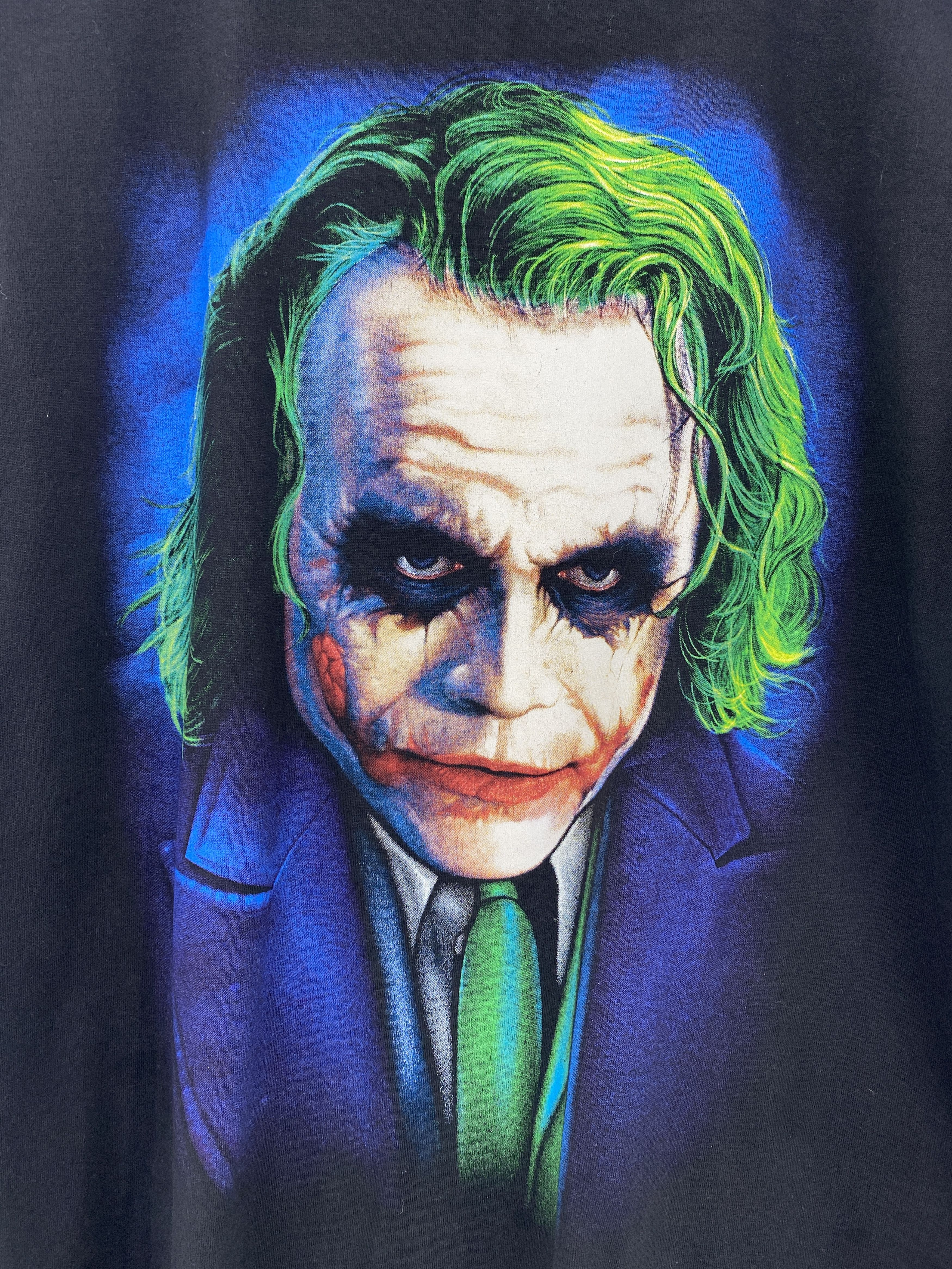 DC Comics × Vintage Vintage Joker Heath Ledger Full Printed Bootleg Tee TA0504 Size US S / EU 44-46 / 1 - 5 Thumbnail