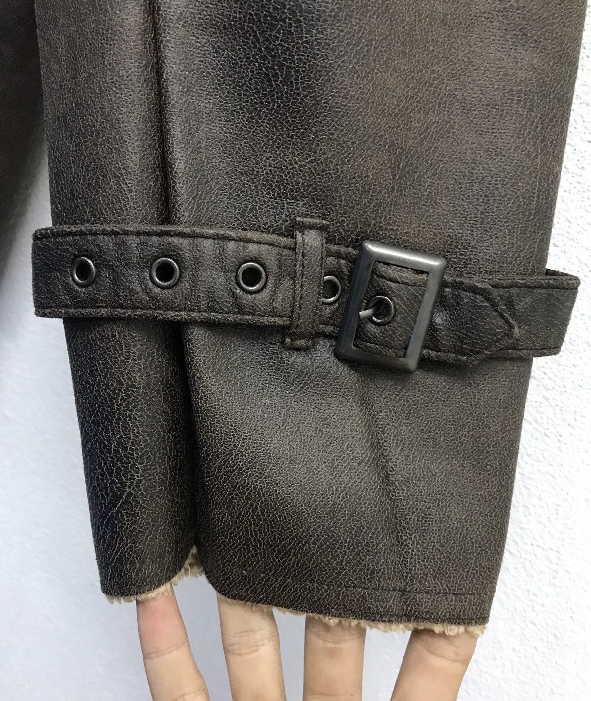 Japanese Brand Vintage Men’s Batsu Leather Jacket Size US M / EU 48-50 / 2 - 7 Thumbnail