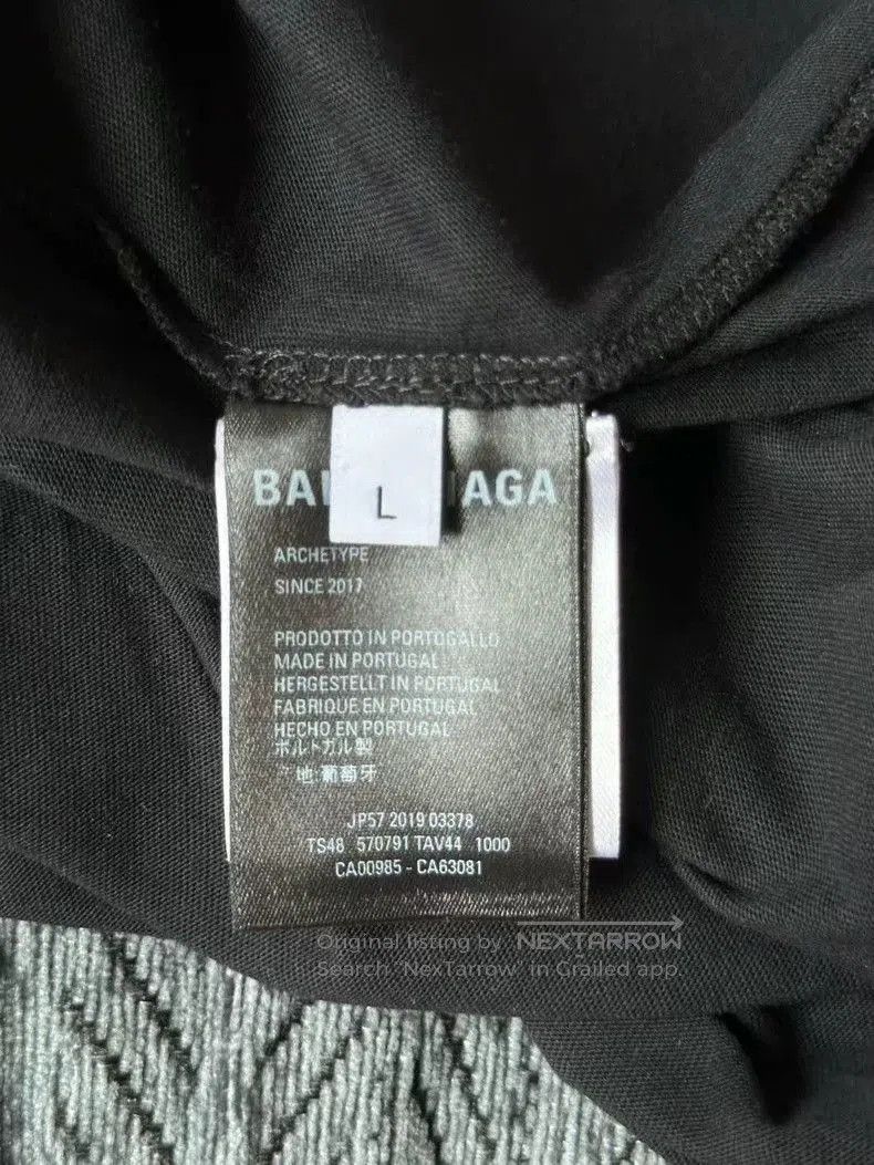 Balenciaga Balenciaga Black Coke Short Sleeve Tee. Size US L / EU 52-54 / 3 - 4 Thumbnail