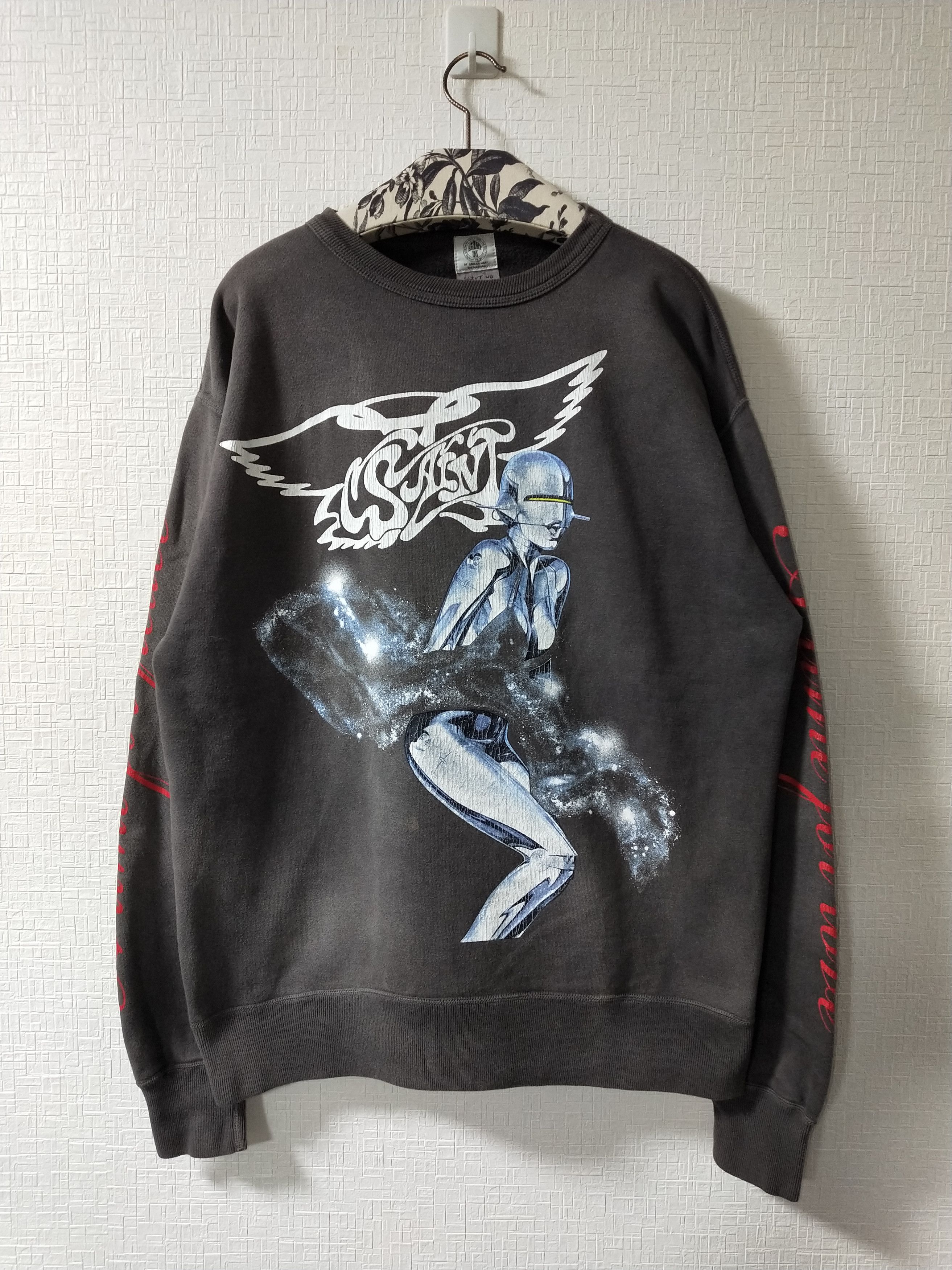 Saint Michael Hajime Sorayama Sweatshirt | Grailed