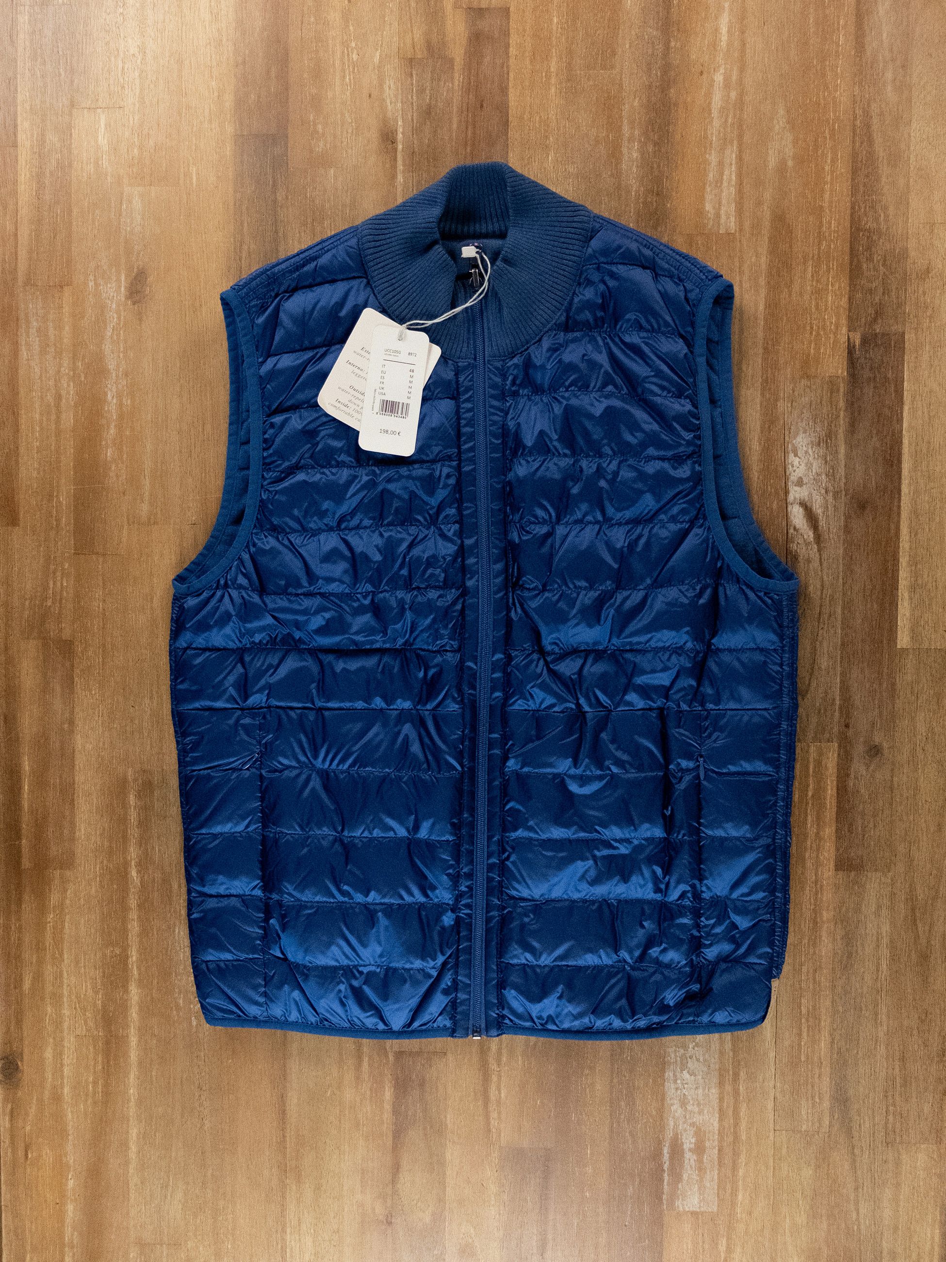 Other FALCONERI blue reversible cashmere & nylon vest Medium Size US M / EU 48-50 / 2 - 1 Thumbnail