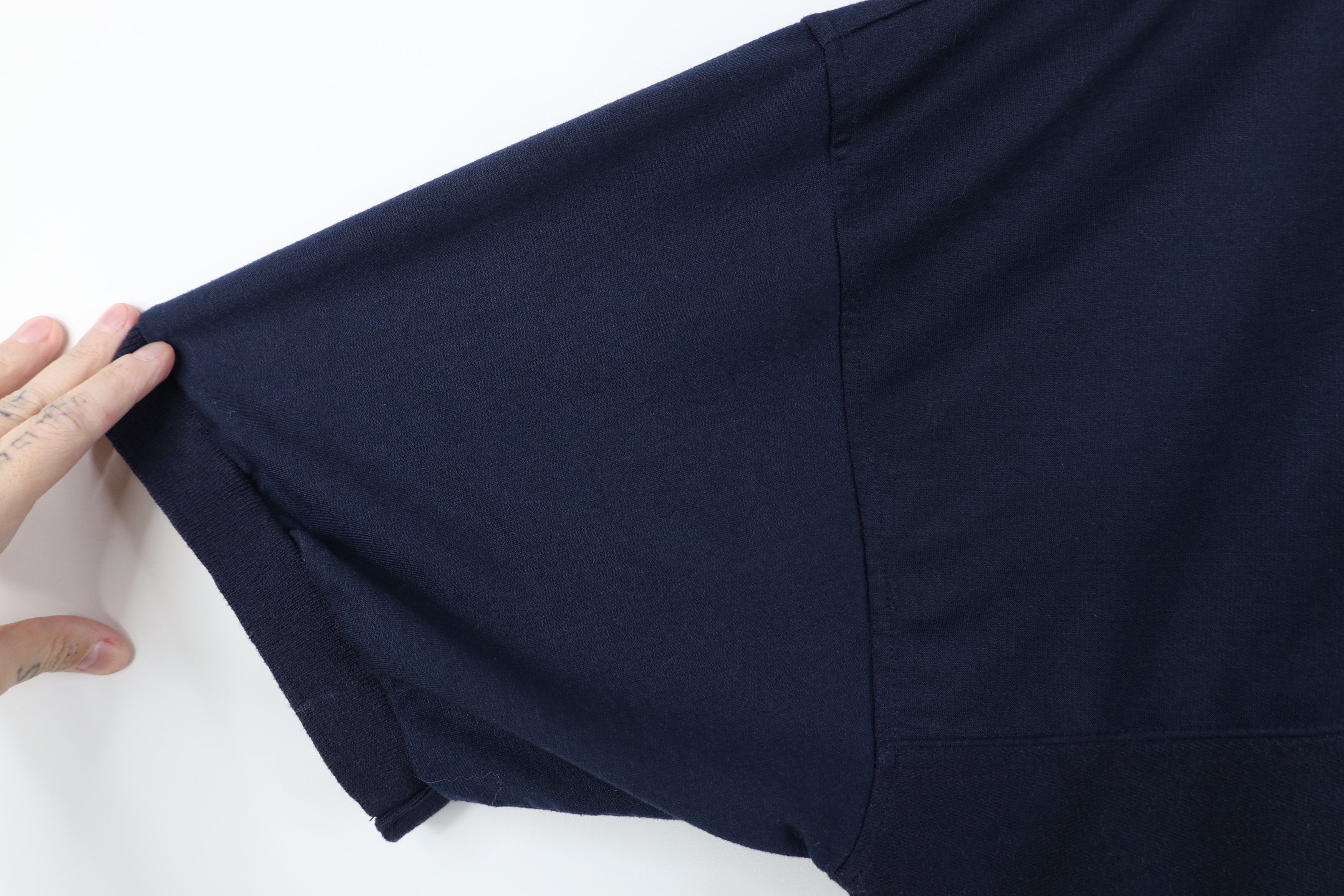 Vintage Vintage 90s Streetwear Heavyweight Pullover Polo Shirt Size US XL / EU 56 / 4 - 9 Thumbnail