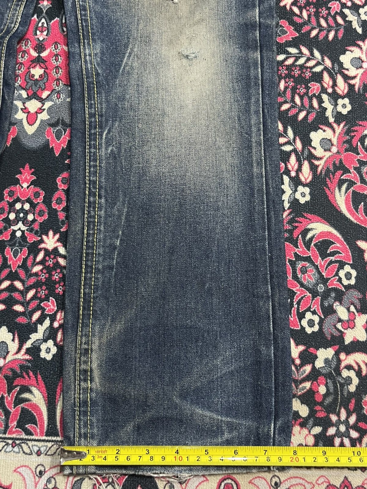 Affliction Japanese Be Ambition White Cross “Ambition” Slogan Jeans Size US 30 / EU 46 - 18 Thumbnail