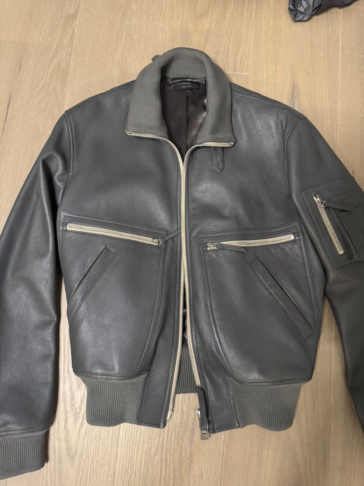 Tom Ford Leather Bomber 48 Size US M / EU 48-50 / 2 - 10 Thumbnail