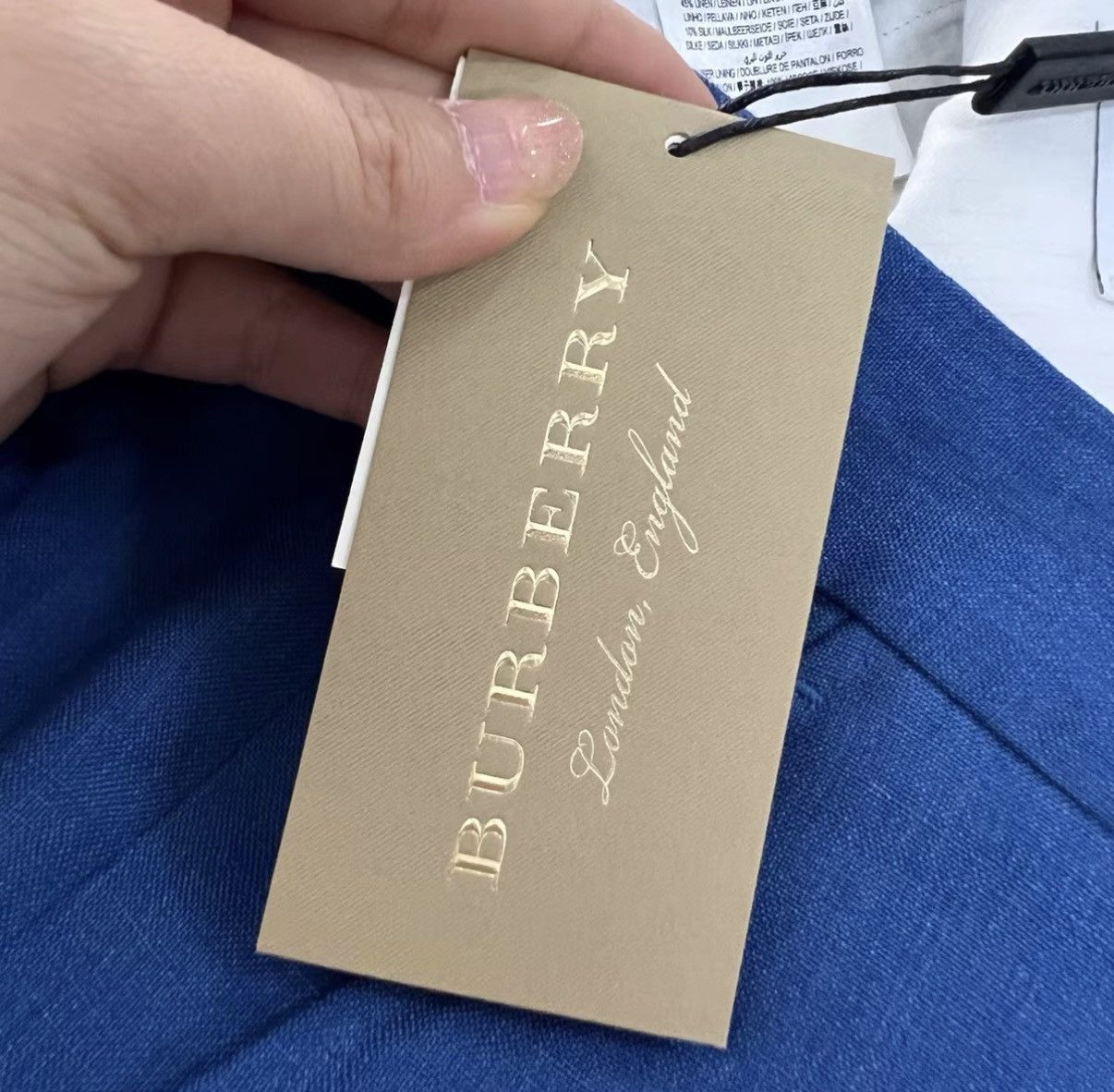 Burberry Burberry Blue Trousers J41 Size US 28 / EU 44 - 5 Thumbnail