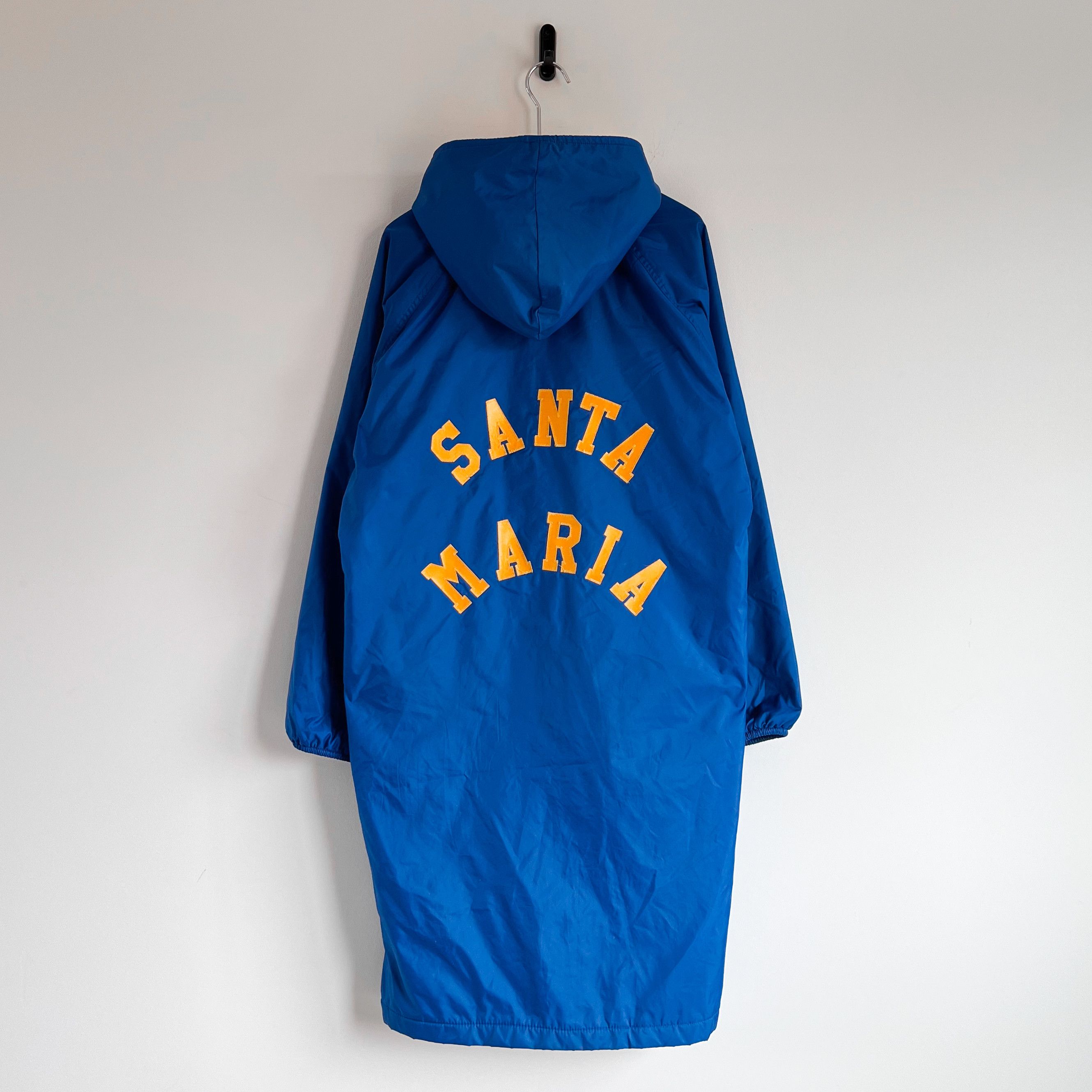Vintage Santa Maria School Swim Team Fleece Lined Jacket USA