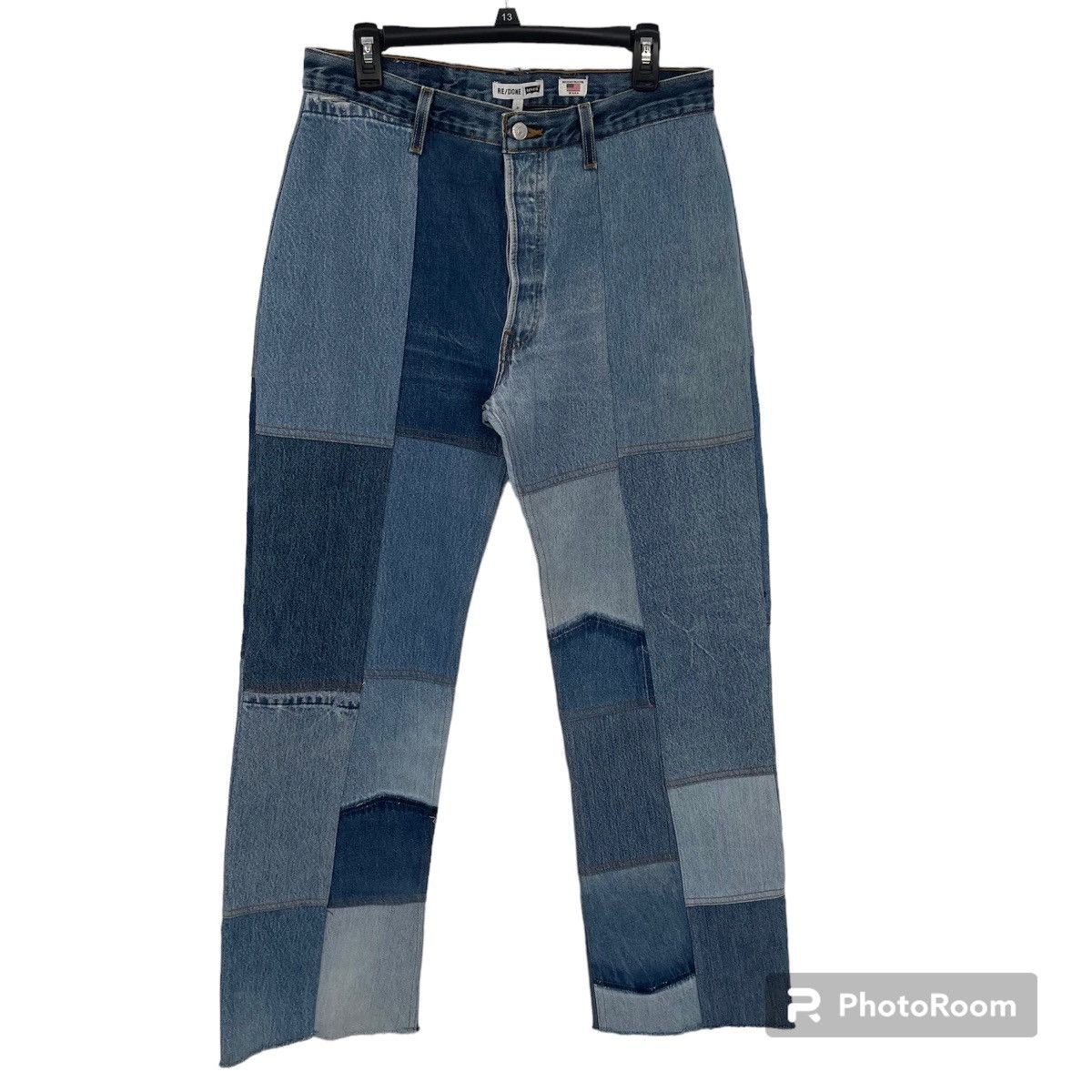 Levi's × RE/DONE Re/done X Levi's patchwork denim jeans