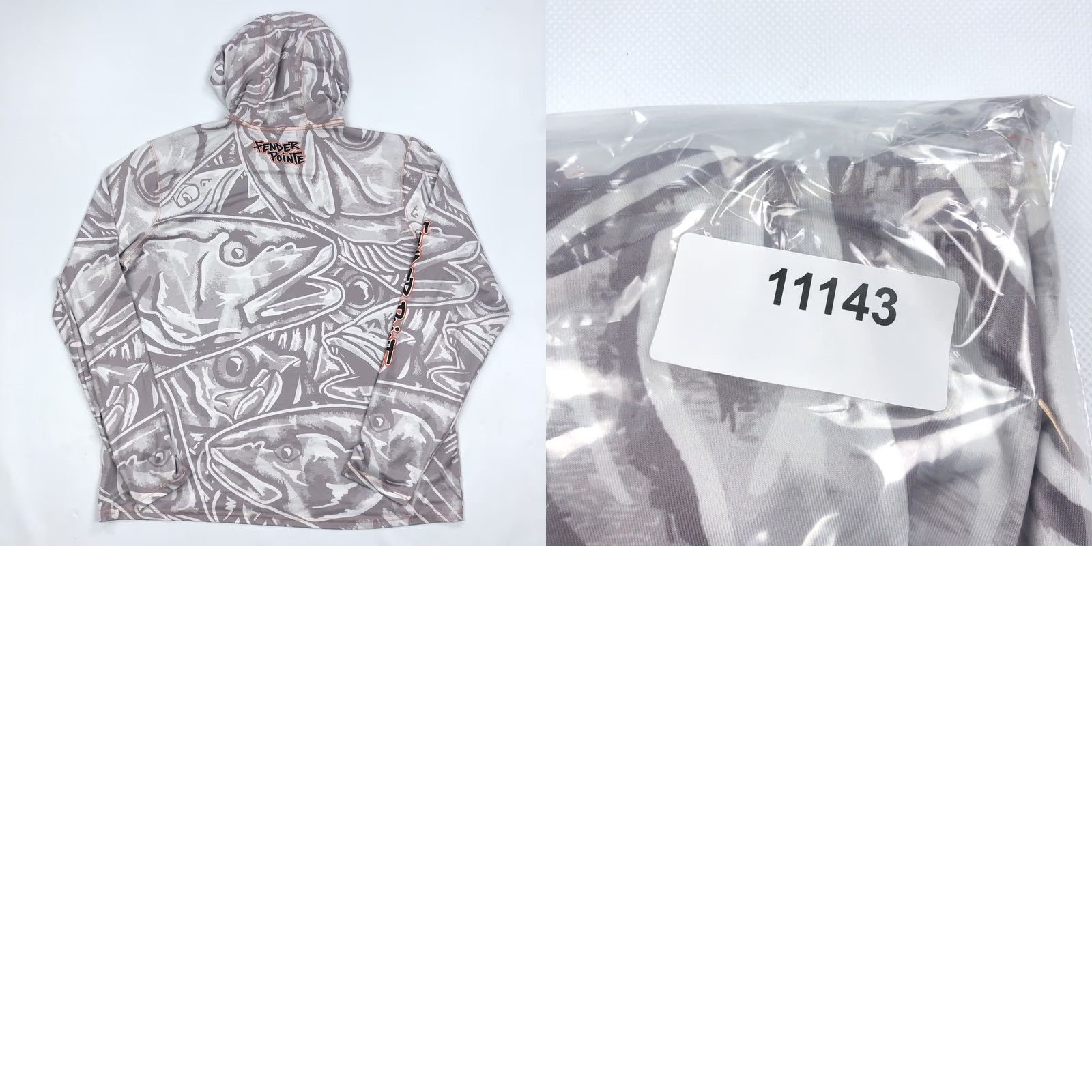 Fender Fender Pointe Men's XL Fishing Hoodie Performance Activewear Top UV Protect Fish Shirt Hoodie/Graphic Print Size US XL / EU 56 / 4 - 8 Thumbnail