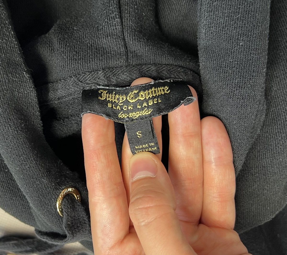 Juicy Couture Hoodie Juicy Couture Black Label big logo rare Size S / US 4 / IT 40 - 5 Thumbnail