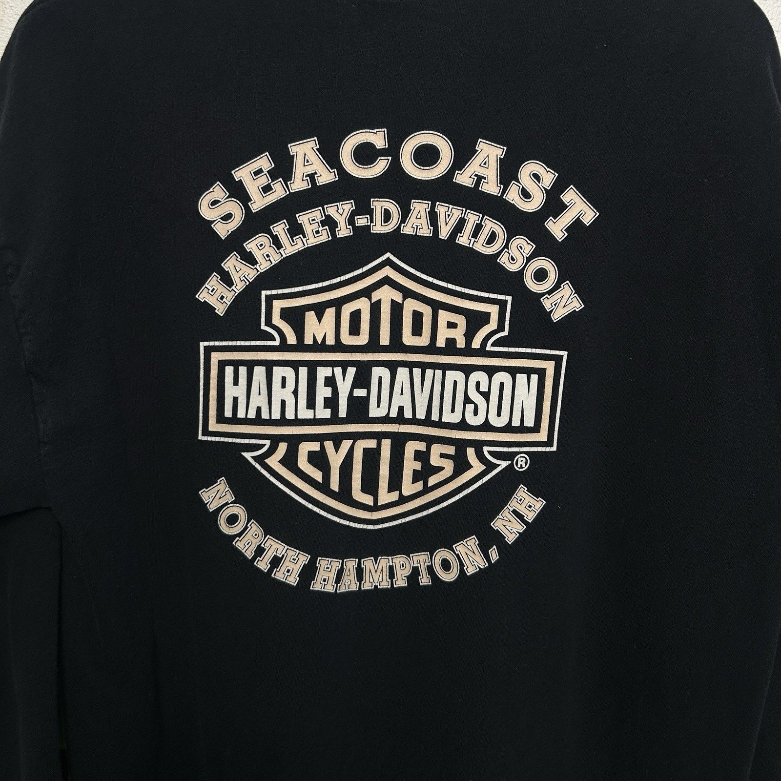 Harley Davidson Vintage Harley Davidson Flames Long Sleeve “Green Black” Size US L / EU 52-54 / 3 - 7 Thumbnail