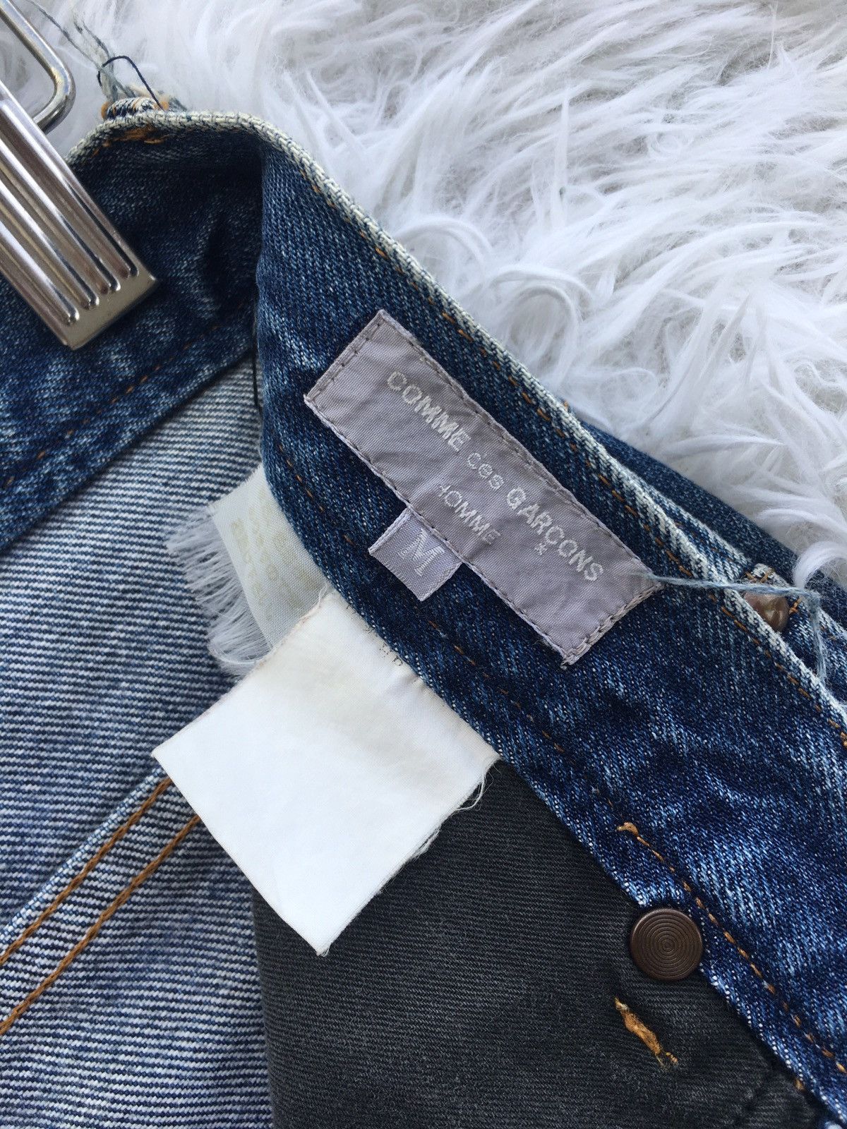 Comme des Garcons Rare CDG Comme Des Garcons Homme Classic Straight Cut Jean Size US 29 - 8 Thumbnail