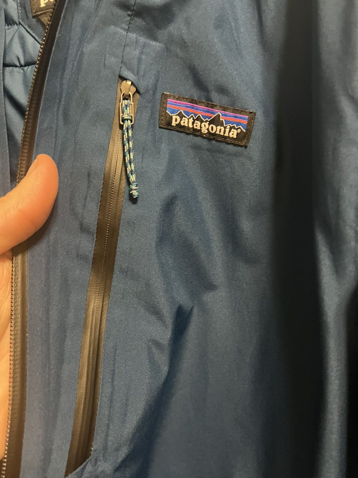Patagonia Patagonia blue insulated Powder Town jacket medium Size US M / EU 48-50 / 2 - 2 Thumbnail