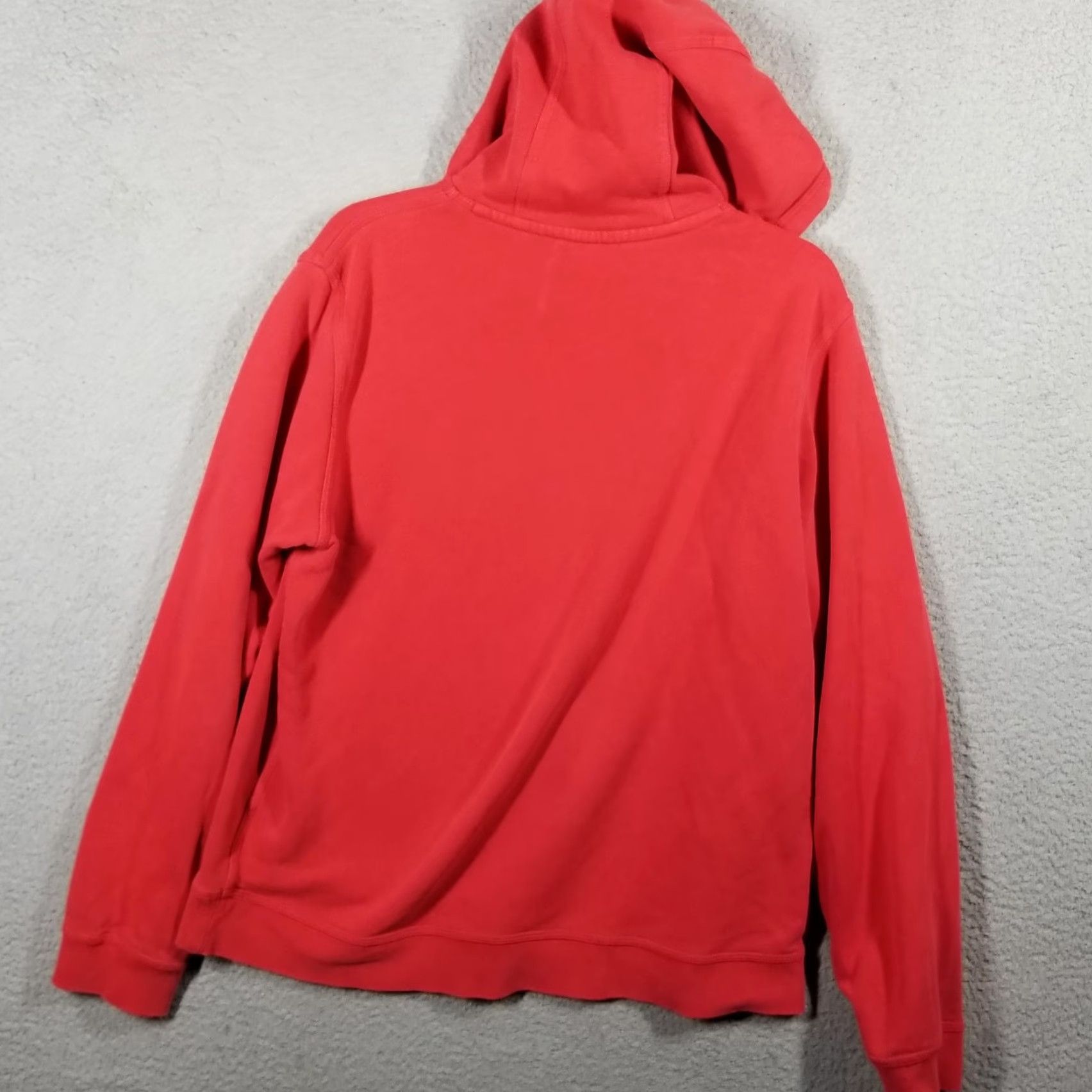 Nike Nike Hoodie Mens Large Red Pullover Fleece Graphic Print Big Spell Out 576978-657 Nike Sportswear Size US L / EU 52-54 / 3 - 2 Thumbnail