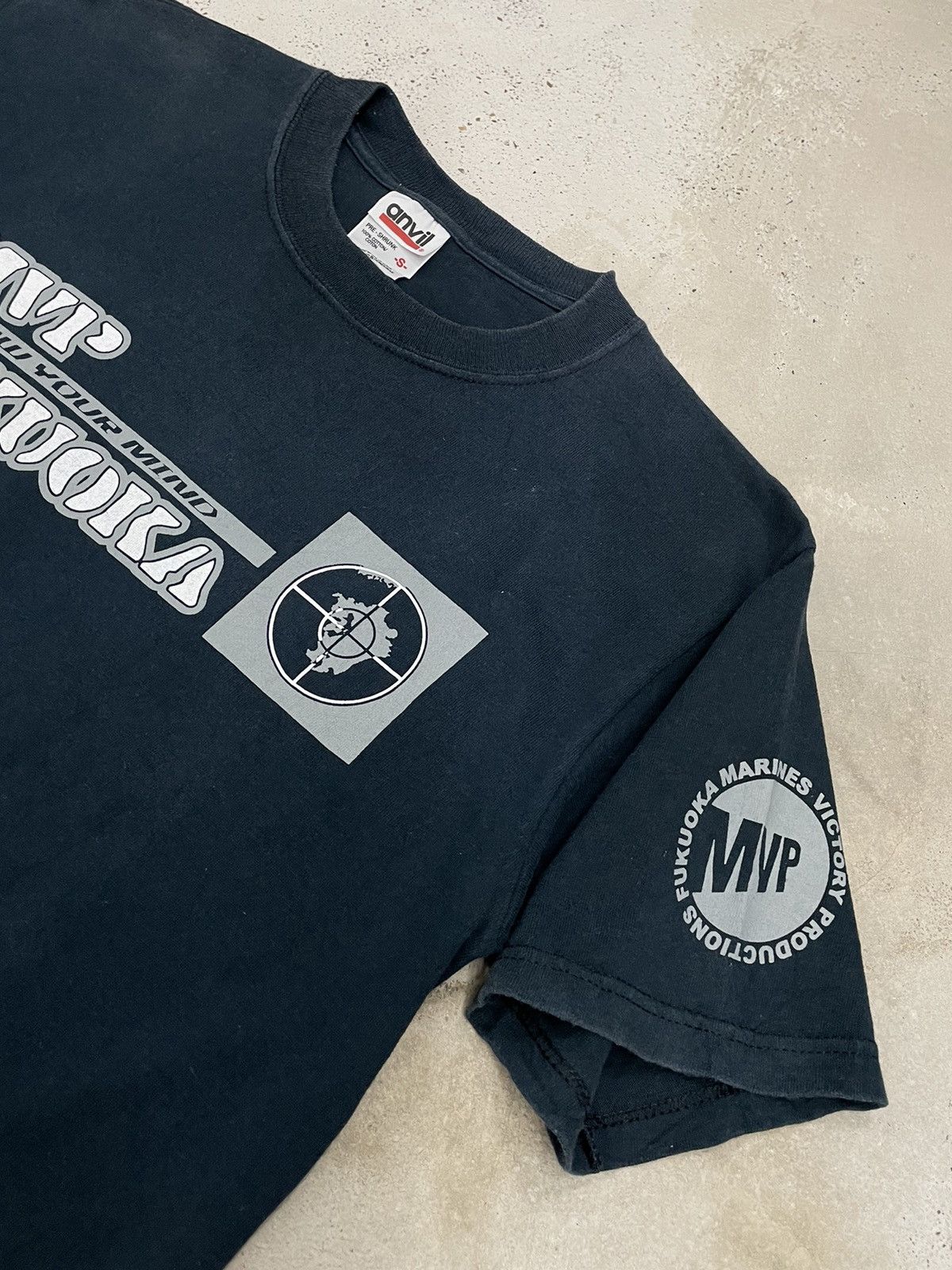 Japanese Brand Y2K Anvil Faded Blow Your Mind MVP Fukuoka Target Public Size US S / EU 44-46 / 1 - 5 Thumbnail