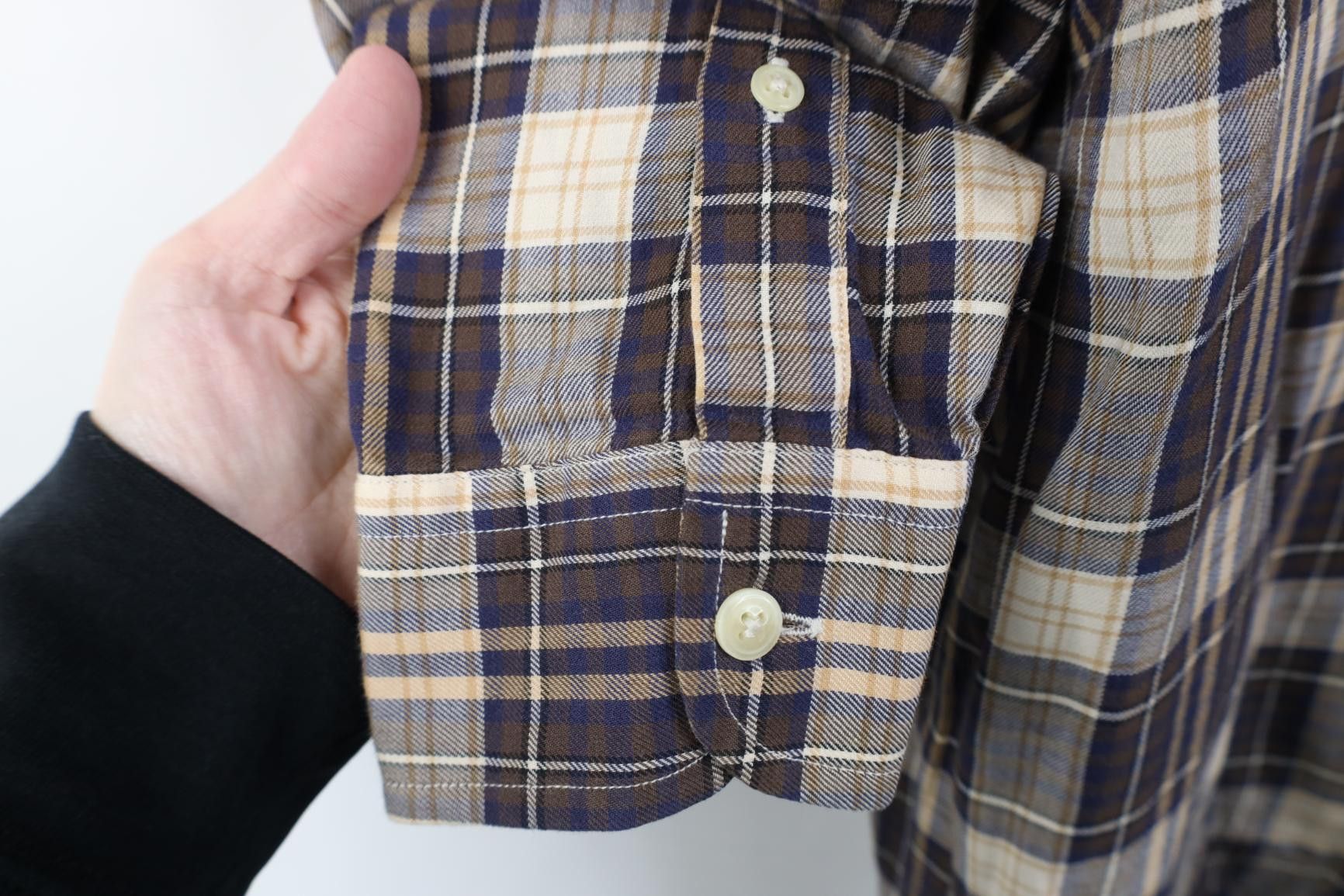 Nautica Vintage 90s Nautica Flannel Collared Button Down Shirt Plaid Size US L / EU 52-54 / 3 - 9 Thumbnail
