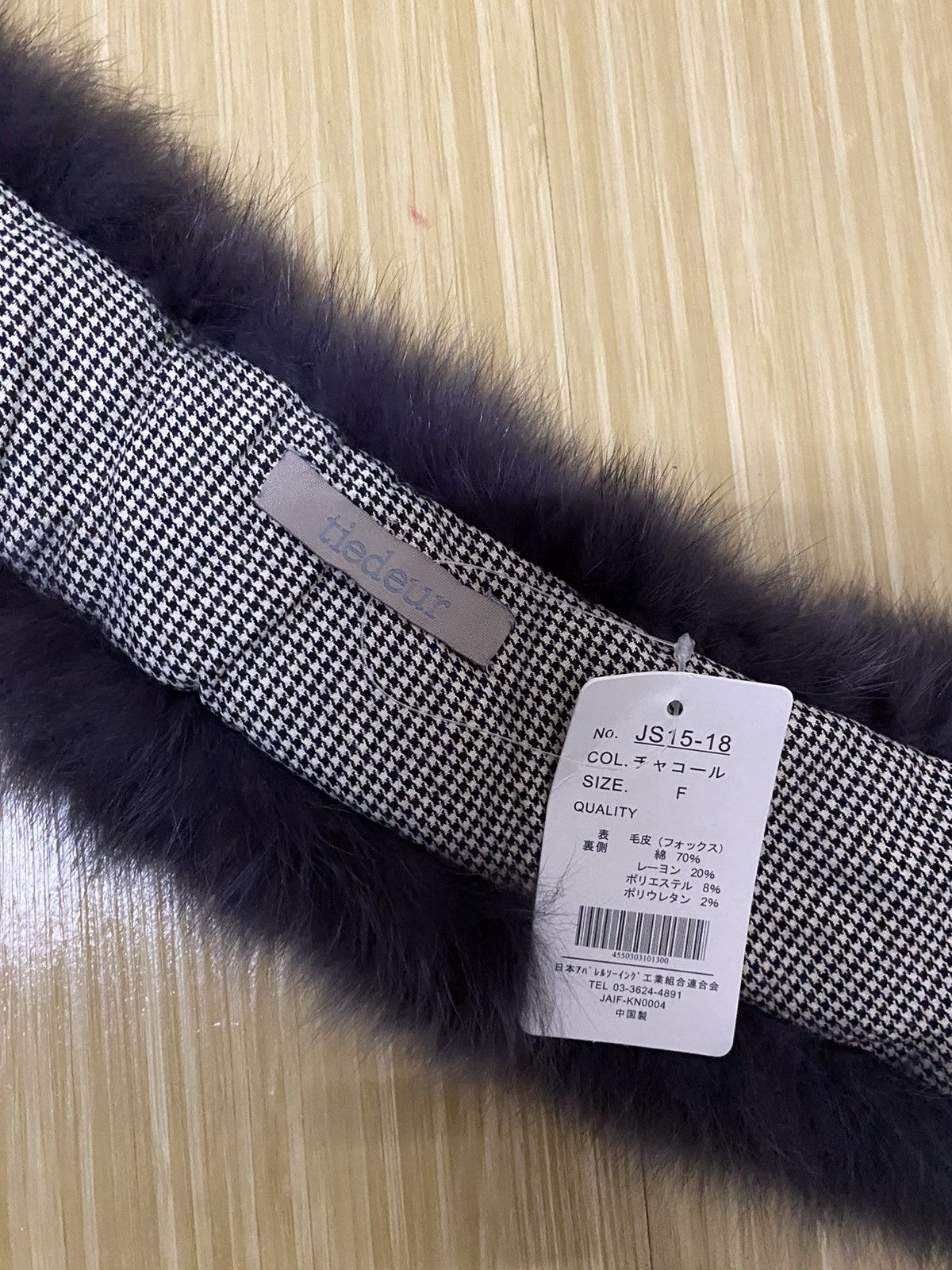 Japanese Brand × Vintage Japanese Brand Tiedeur Fox Fur Neck Warmer Muffler Scarves Size ONE SIZE - 4 Thumbnail