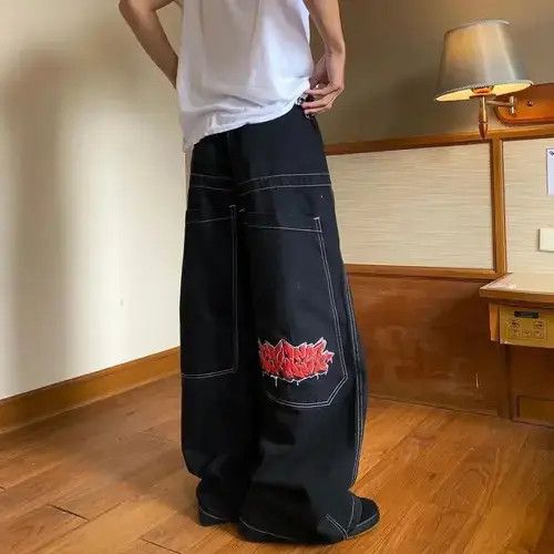 Japanese Brand × Vintage Vintage Baggy Jeans Men Size US 33 - 3 Thumbnail