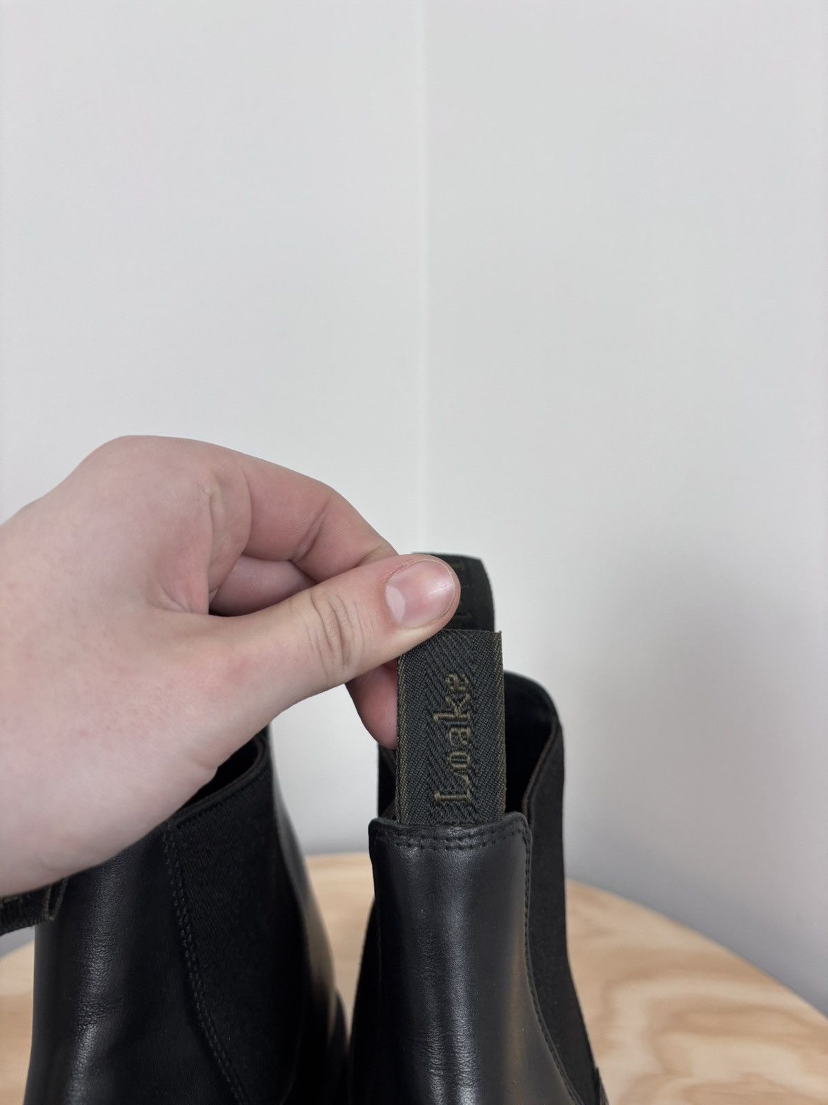 Loake Loake Chatterley Women’s Black Leather Chelsea Boots Size US 6.5 / IT 36.5 - 7 Thumbnail