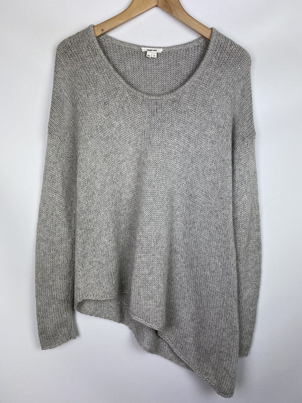 Helmut Lang Helmut Lang ladies avant-garde assymetrical sweater pullover Size S / US 4 / IT 40 - 1 Thumbnail