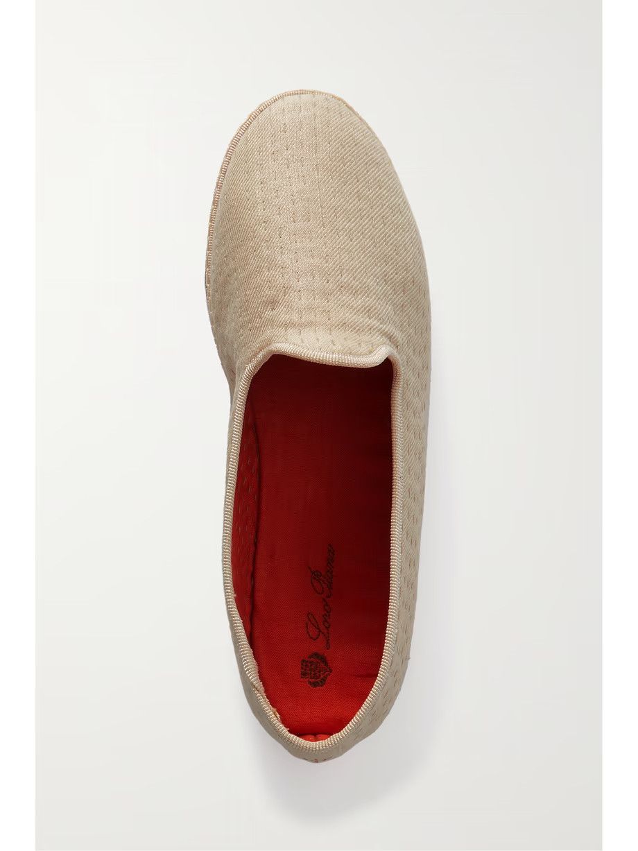 Loro Piana o1srvl11e0725 Loafers in Beige Size US 8 / IT 38 - 5 Thumbnail