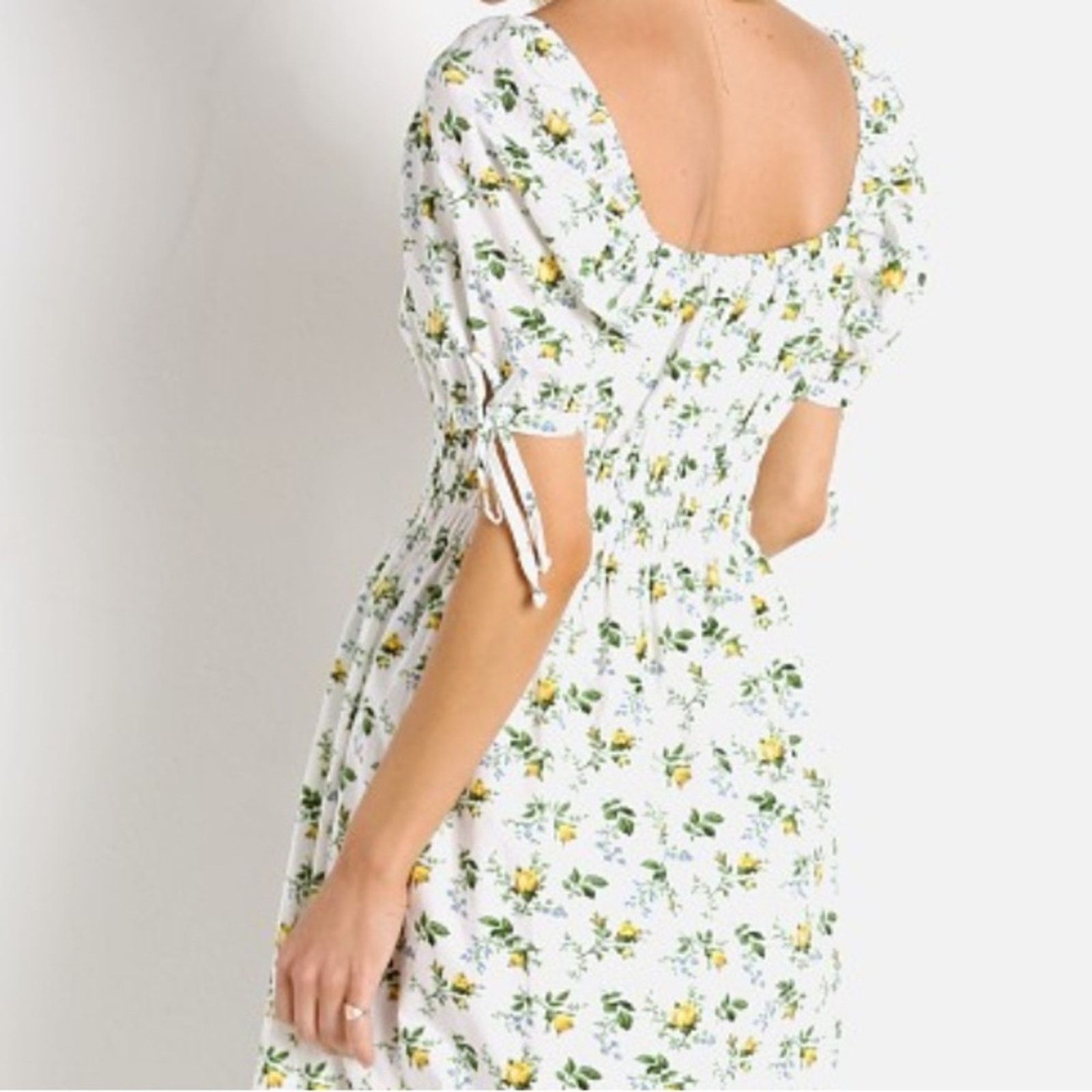 FAITHFULL $219 Faithfull the Brand Flora Midi Dress Bendita Floral S Size S / US 4 / IT 40 - 13 Thumbnail