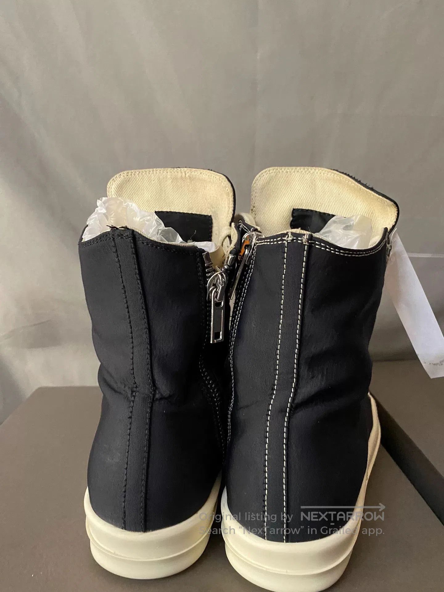 Rick Owens rick owens high. Size US 8.5 / EU 41-42 - 4 Thumbnail
