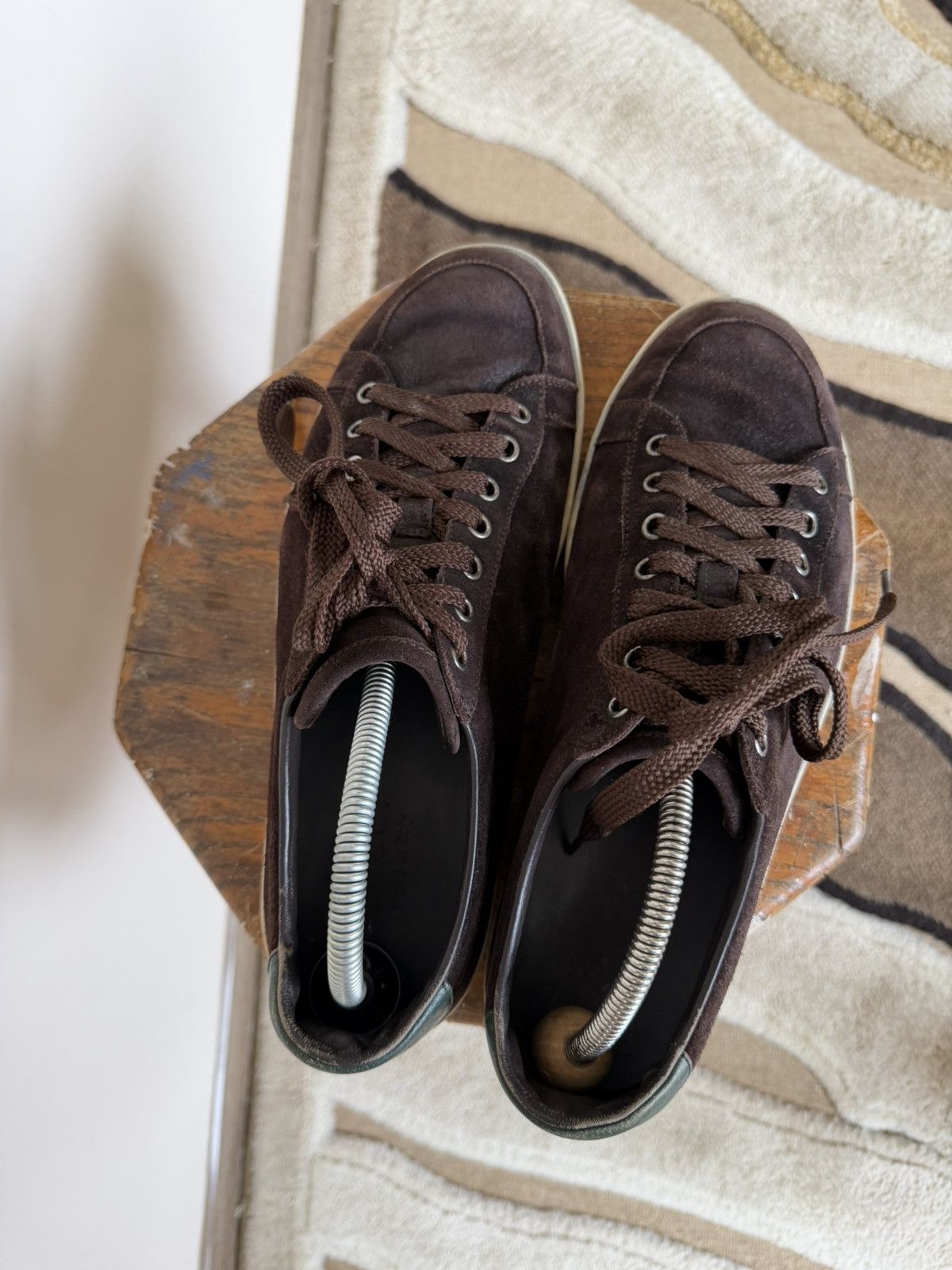 Gucci Gucci Brown Suede Luxury Shoes Size US 9.5 / EU 42-43 - 6 Thumbnail
