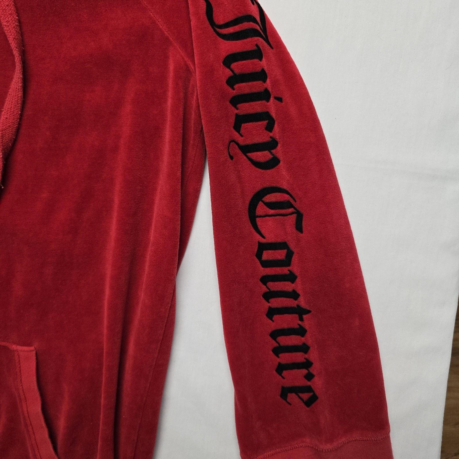Juicy Couture Juicy Couture Black Label Hoodie Velour Los Angeles Pullover Size M / US 6-8 / IT 42-44 - 2 Thumbnail
