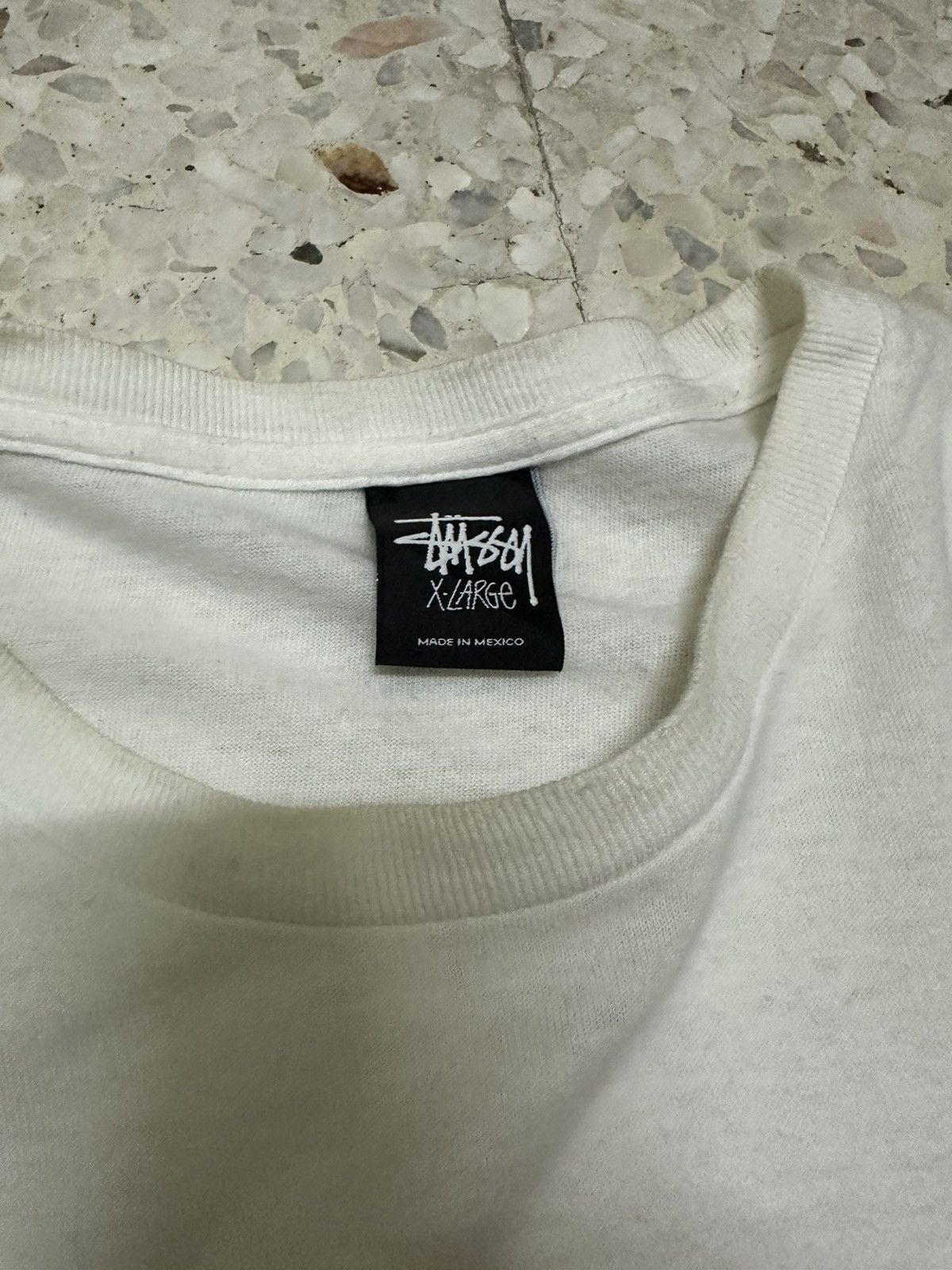 Stussy Vintage Stussy Tee Shirt Big Logo Oversized Design Size US XL / EU 56 / 4 - 3 Thumbnail