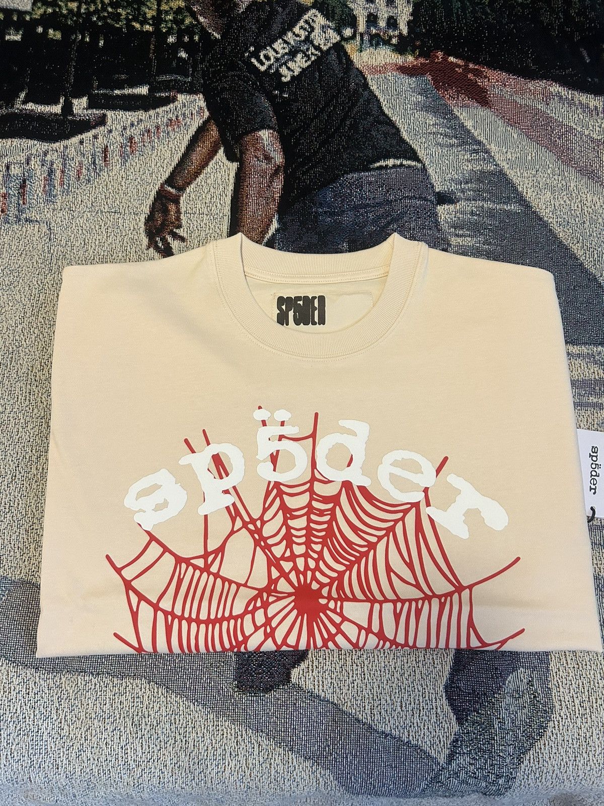 Spider Worldwide Sp5der Legacy Logo HW Short Sleeve Tee | Grailed