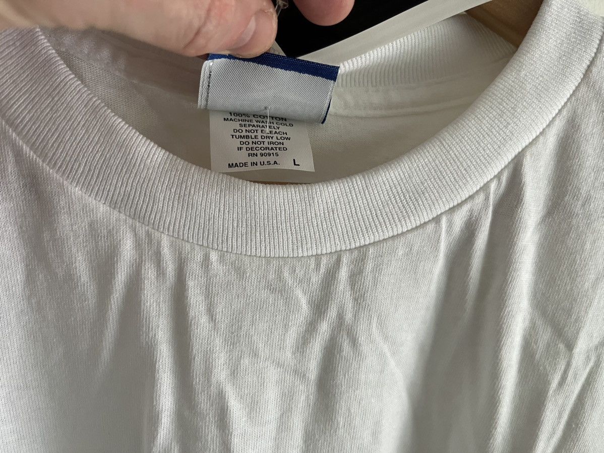Reebok Reebok 1996 90s Deadstock NWT y2k white tee logo shirt tags Size US L / EU 52-54 / 3 - 4 Thumbnail