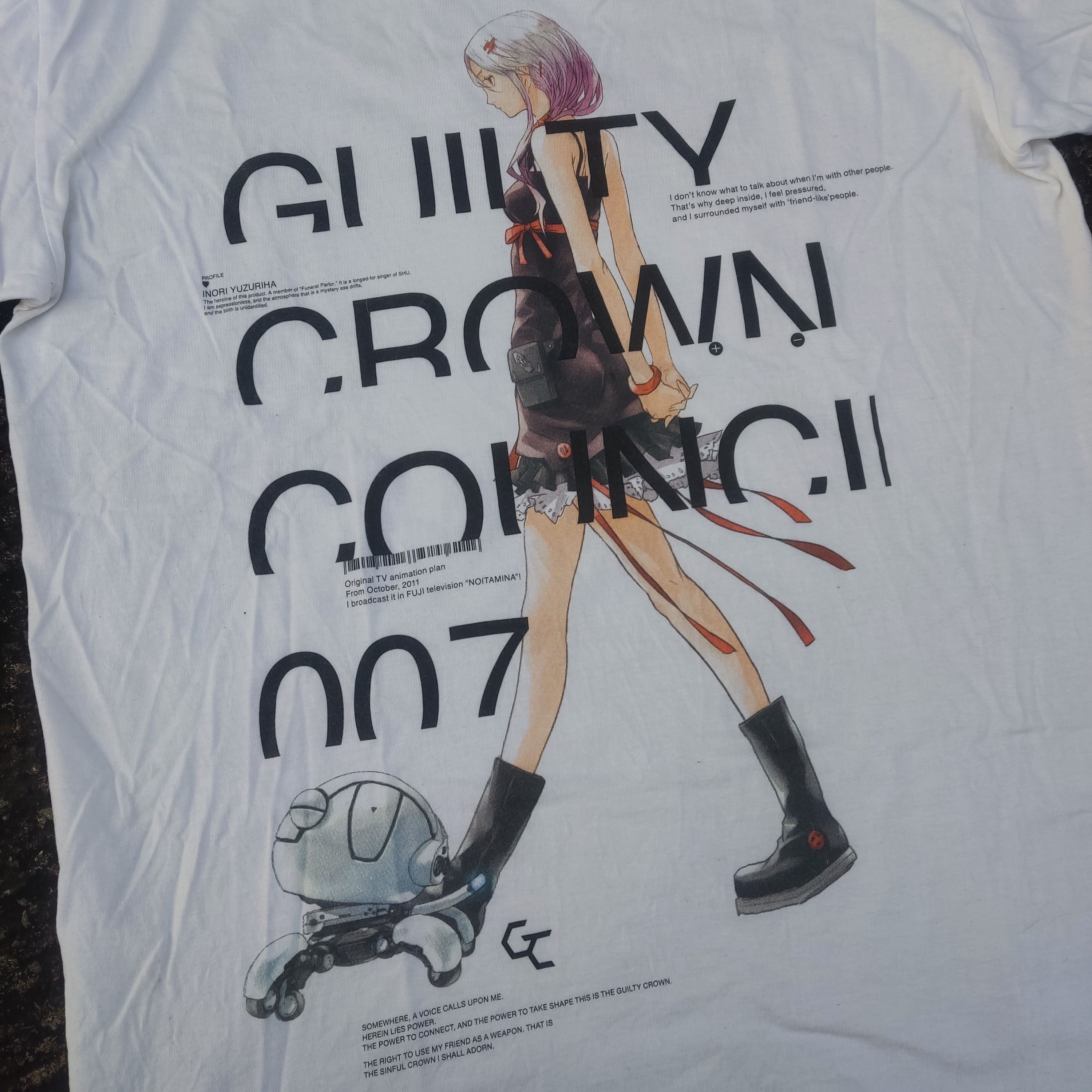 Anime Guilty Crown Anime, Inori Yuzuriha Size US M / EU 48-50 / 2 - 2 Thumbnail