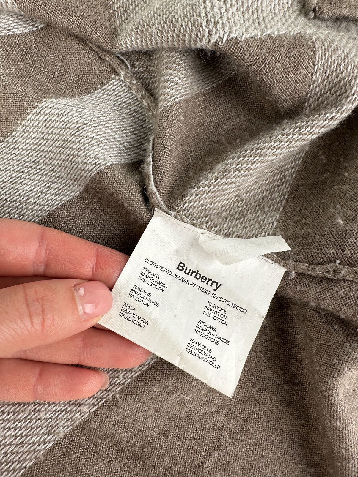 Burberry Burberry Vintage Cardigan Size M / US 6-8 / IT 42-44 - 8 Thumbnail