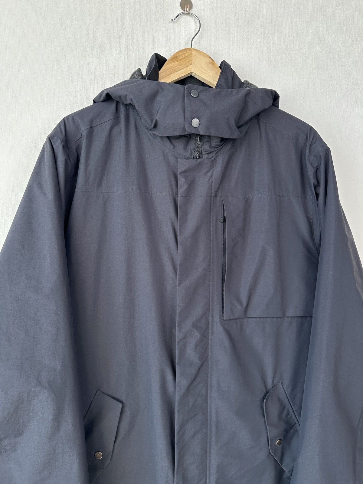 NN07 NN07 Jasper 8208 Technical 2-Layer Fishtail Parka Navy Blue Size US XXL / EU 58 / 5 - 8 Thumbnail