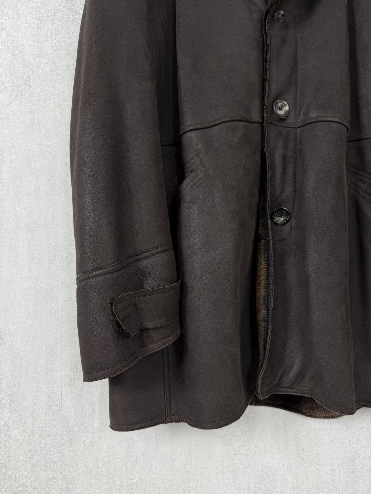 Kiton Kiton Sheepskin Fur Coat Size 56 Size US XL / EU 56 / 4 - 7 Thumbnail