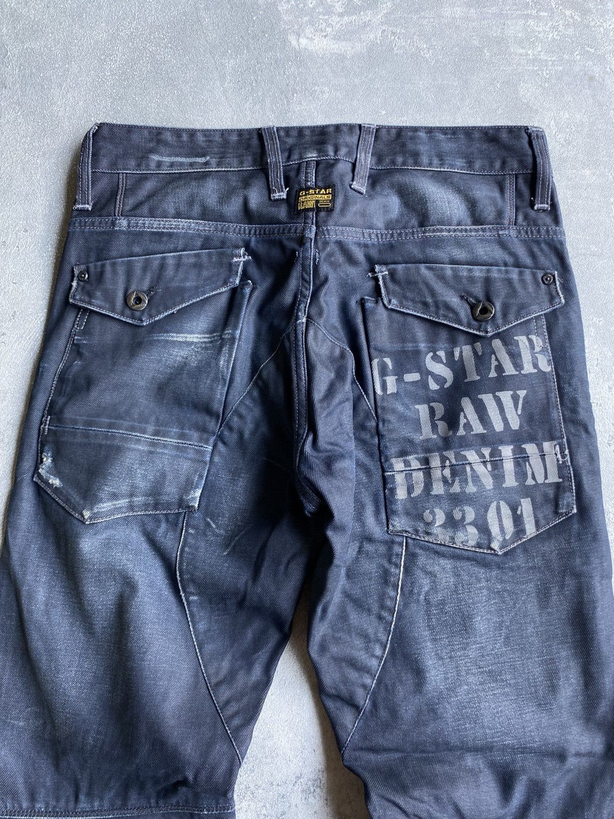 G-Star G-STAR Raw Denim Pants Size US 30 / EU 46 - 4 Thumbnail