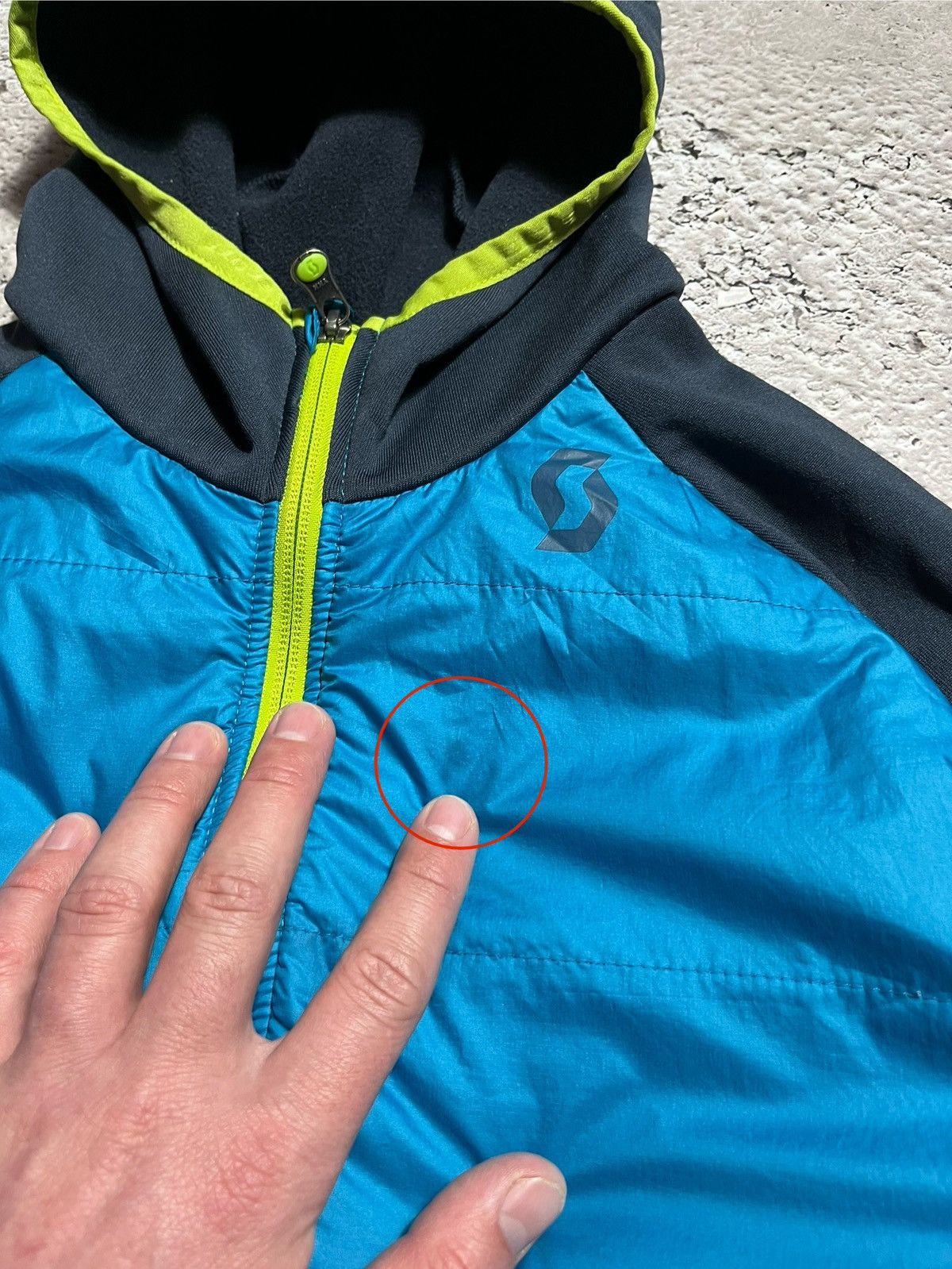 Other Scott Hybrid Jacket Men’s S – Blue & Black Hooded Softshell Size US S / EU 44-46 / 1 - 5 Thumbnail