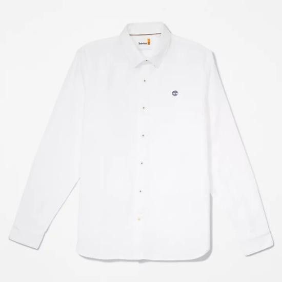 Timberland TIMBERLAND Men Long Tops TB0A2DC3 1001 White Size US M / EU 48-50 / 2 - 1 Thumbnail