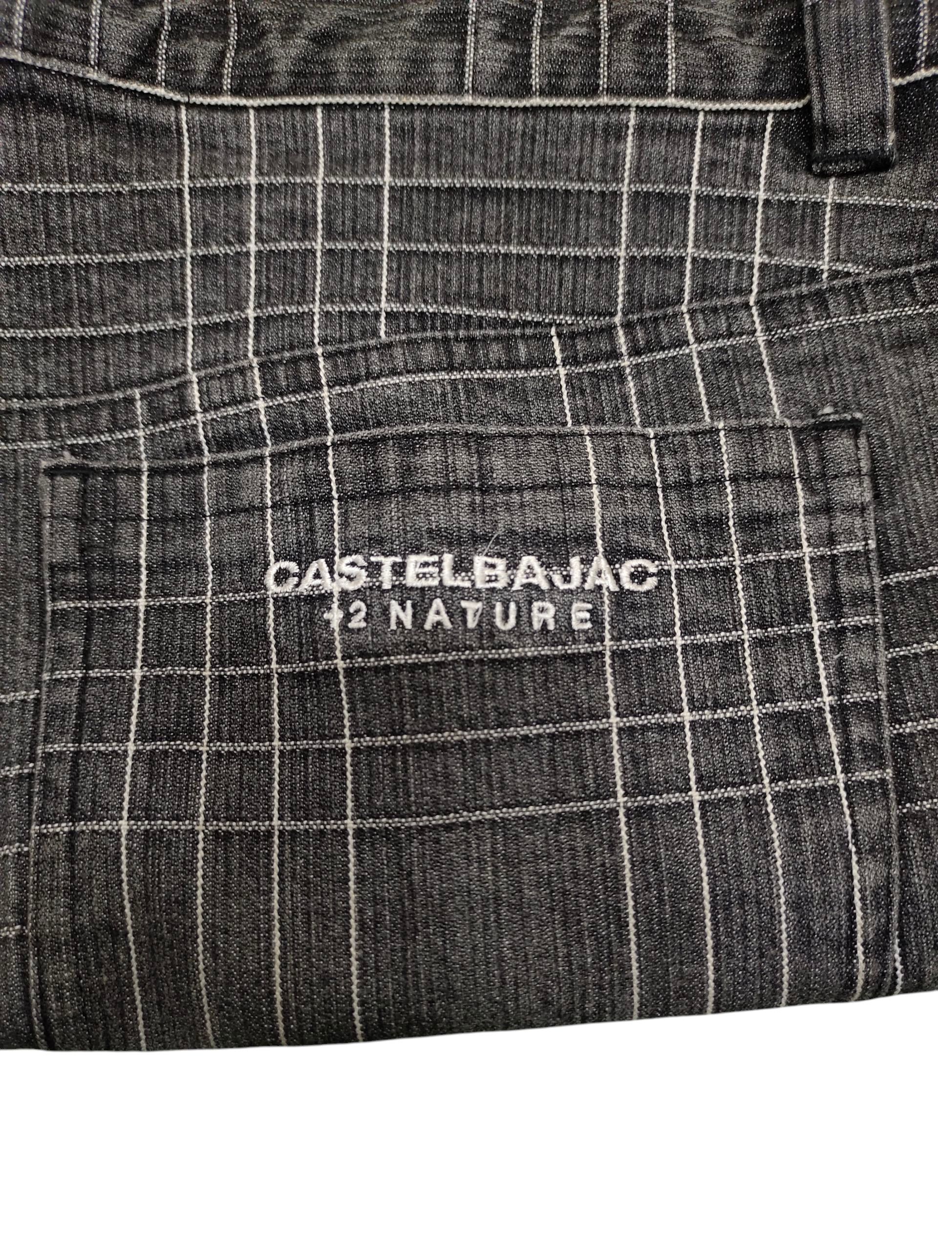 Vintage 90s Jean Charles De Castelbajac Checkered Denim Pant