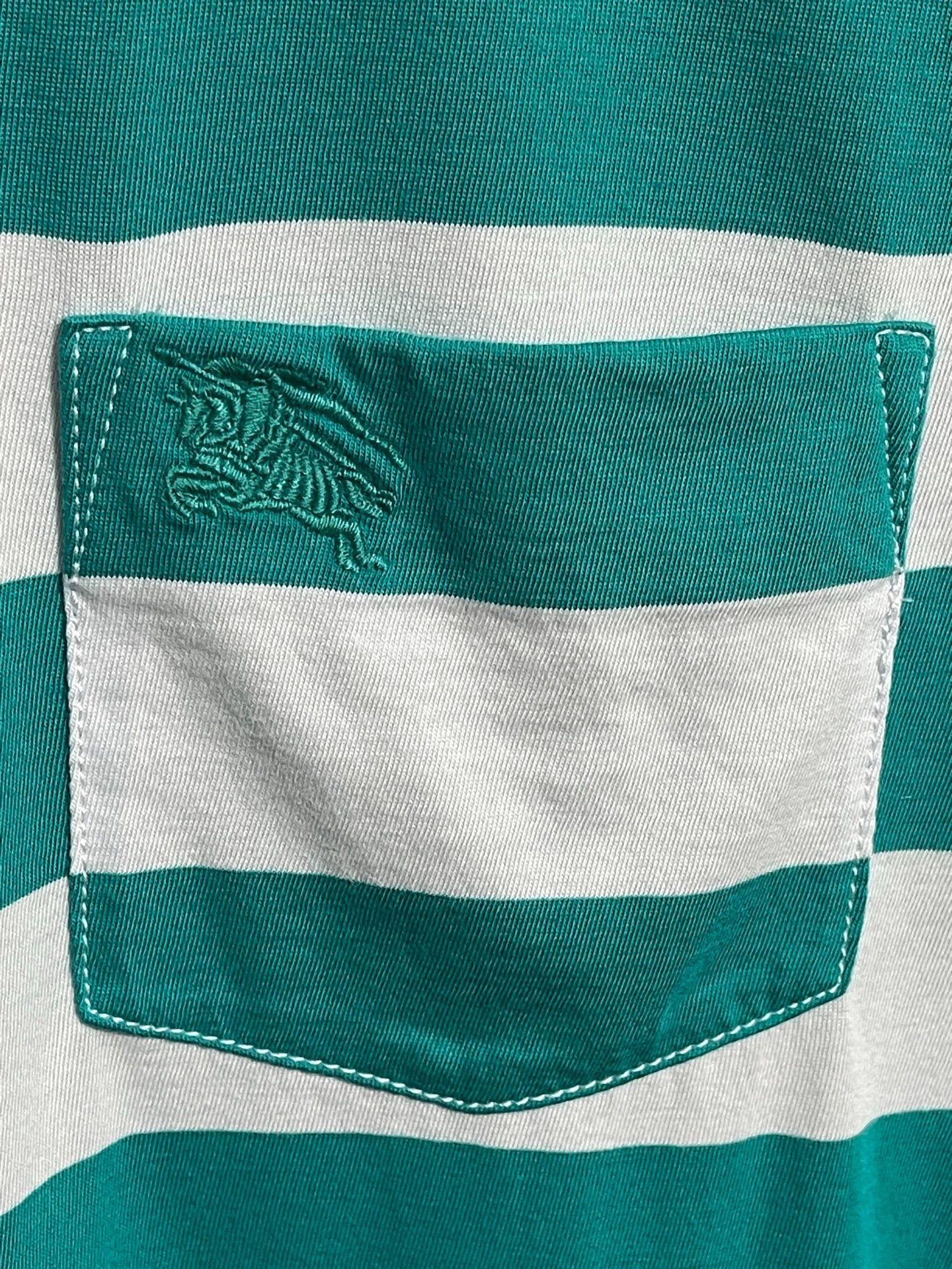 Burberry Burberry Oversized Striped Short Sleeve T-shirt XL Size US XL / EU 56 / 4 - 4 Thumbnail