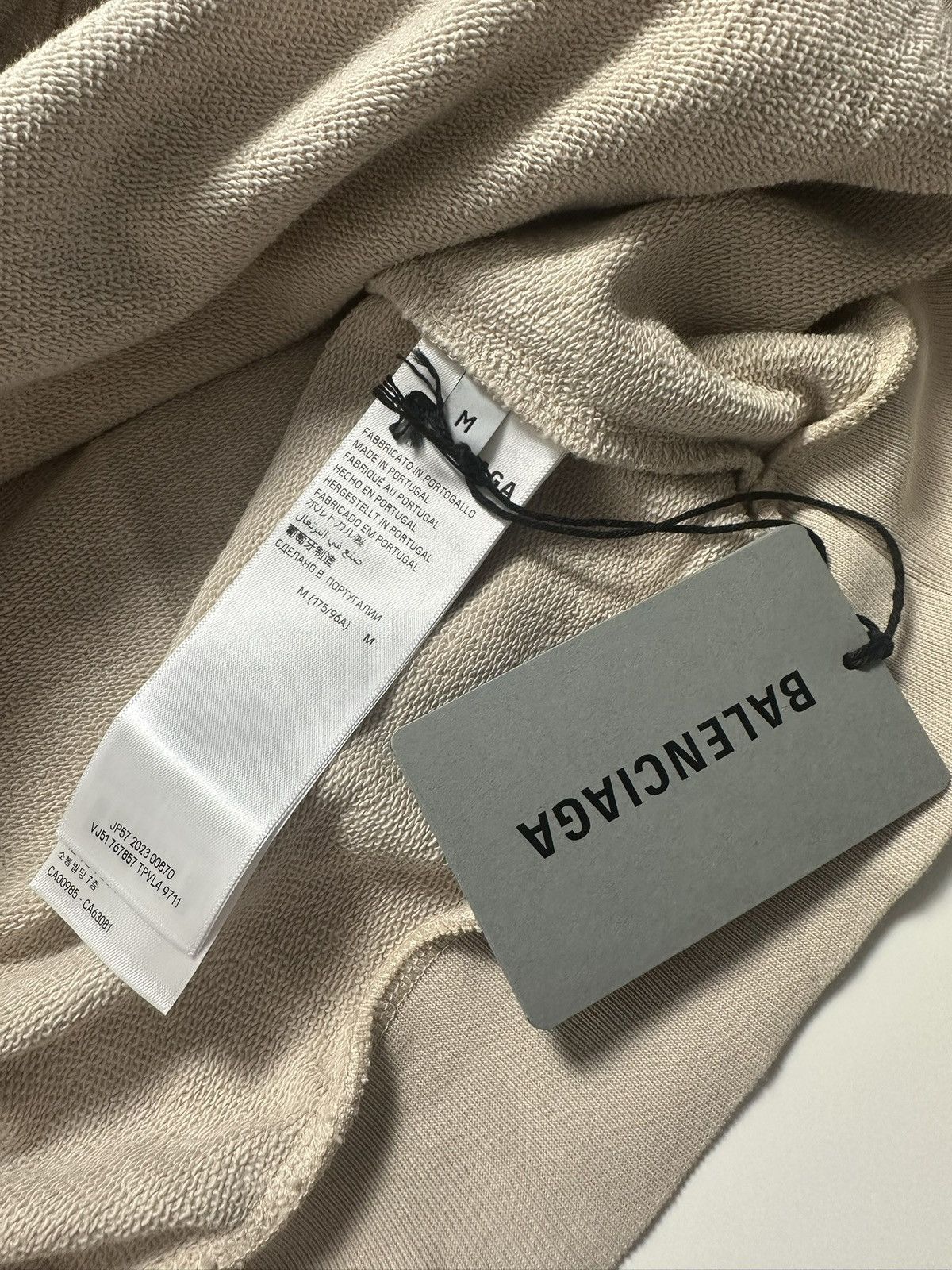 Balenciaga Balenciaga metal BB zip-up hoodie M NEW Size US M / EU 48-50 / 2 - 7 Thumbnail