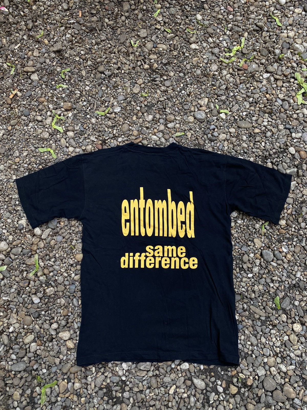 Band Tees × Vintage Vintage Entombed Same Difference Rock T-Shirt Size US XL / EU 56 / 4 - 2 Thumbnail