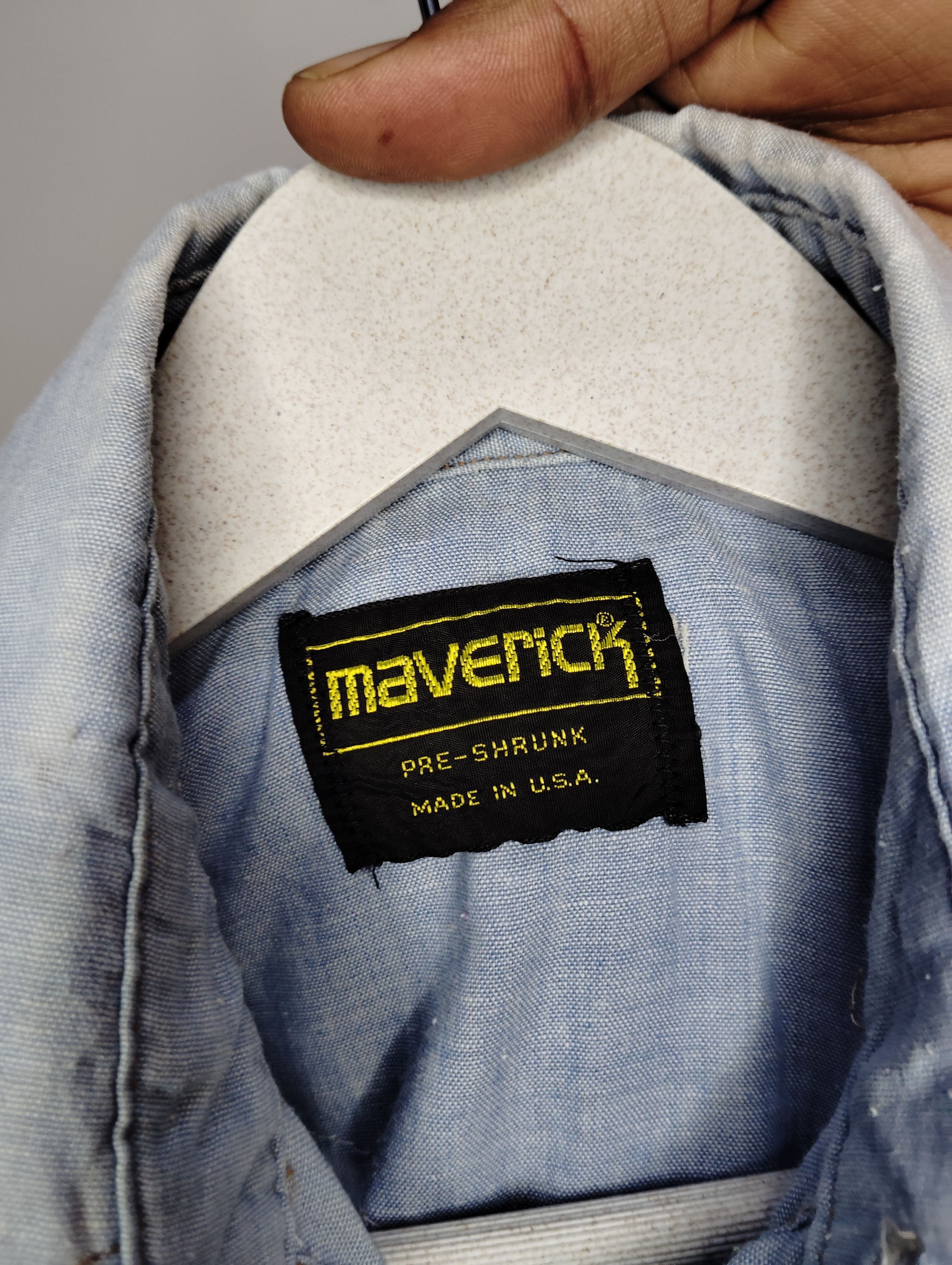 Vintage Vintage Maverick Western style shirt Size US M / EU 48-50 / 2 - 4 Thumbnail