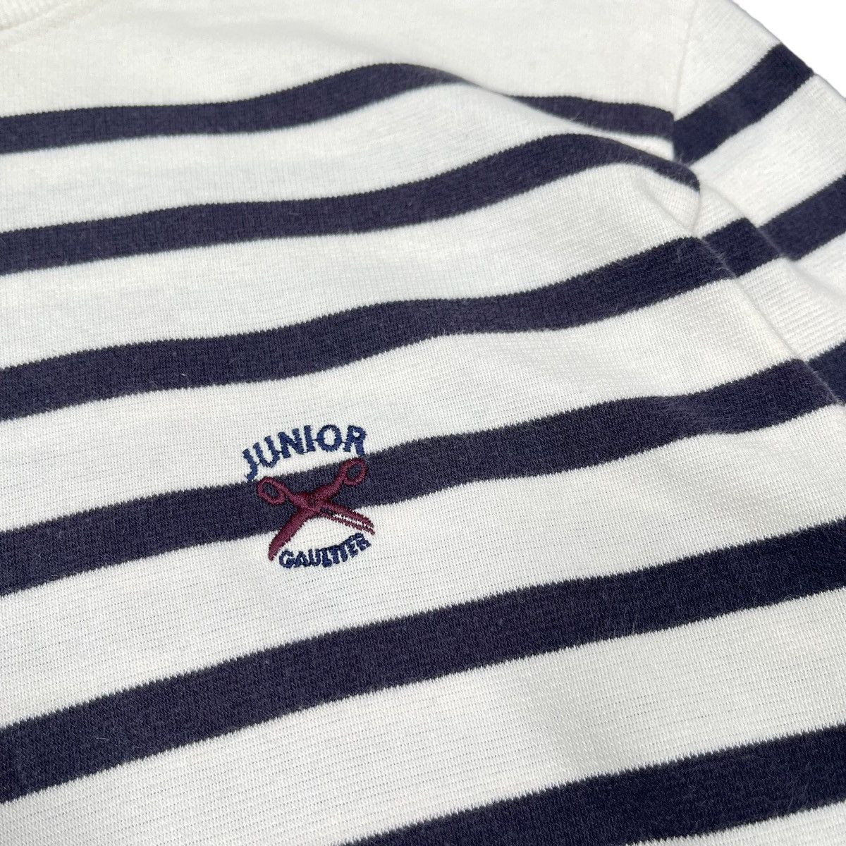 Jean Paul Gaultier Jean Paul Gaultier Junior Striped Vintage 2000s Hoodie Size US S / EU 44-46 / 1 - 4 Thumbnail