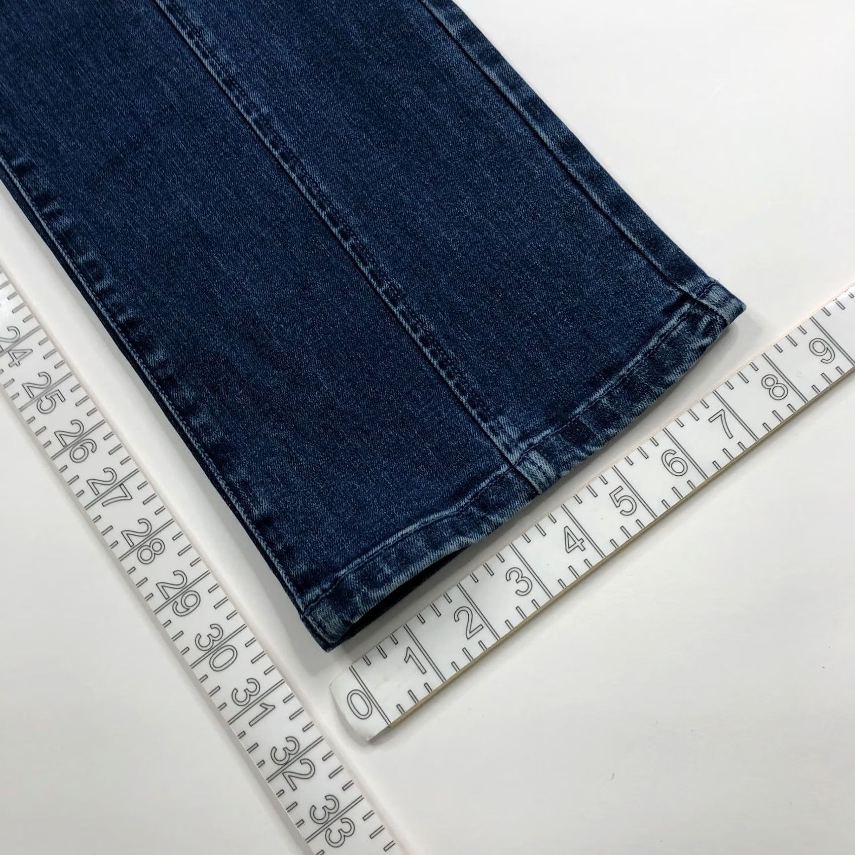 J.McLaughlin J. McLaughlin Front Seam Bootcut Jeans 30 in W 31 in L SS/Stretch Denim Women Regular 6 Blue Size 28" / US 6 / IT 42 - 5 Thumbnail